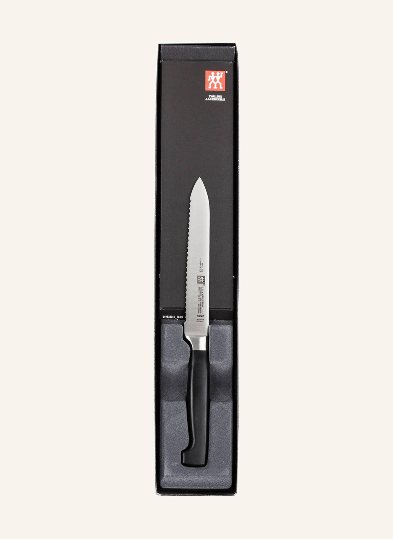 ZWILLING Nóż kuchenny ****VIER STERNE, Kolor: CZARNY/ SREBRNY (Obrazek 3)
