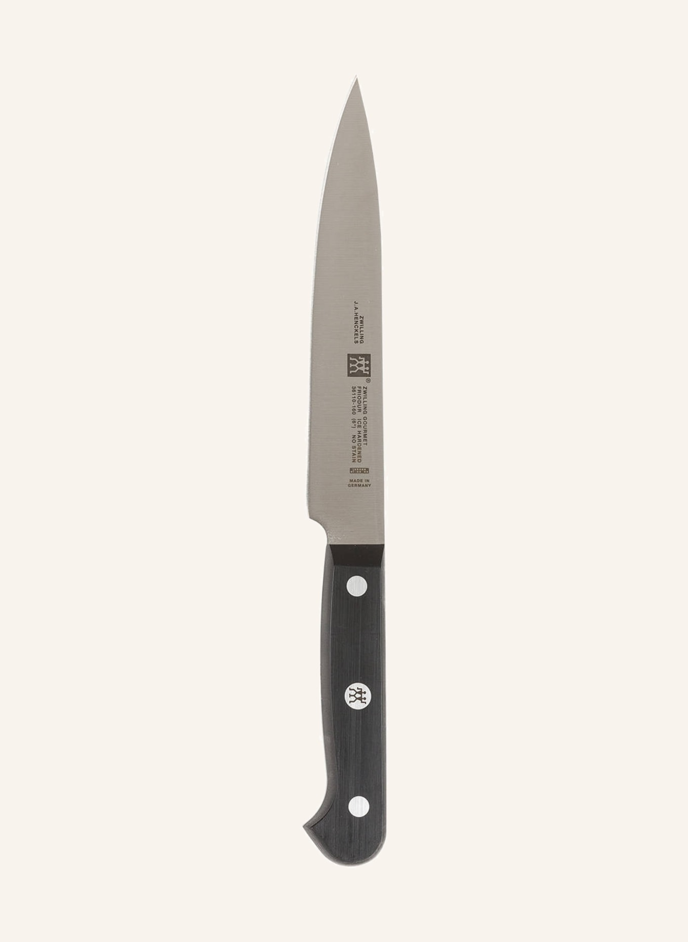 ZWILLING Kuchyňský nůž GOURMET, Barva: ČERNÁ/ STŘÍBRNÁ (Obrázek 1)