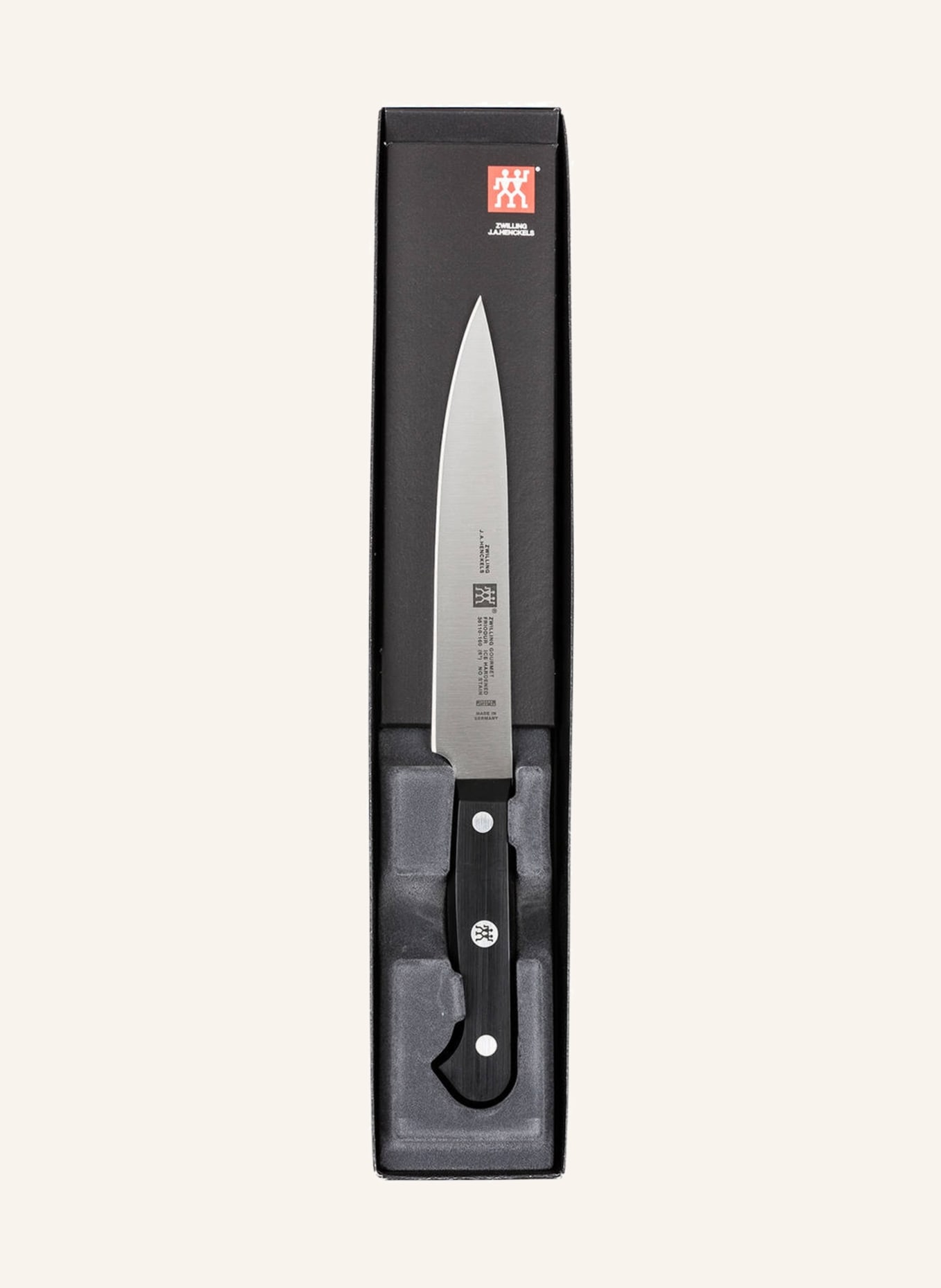 ZWILLING Kuchyňský nůž GOURMET, Barva: ČERNÁ/ STŘÍBRNÁ (Obrázek 3)