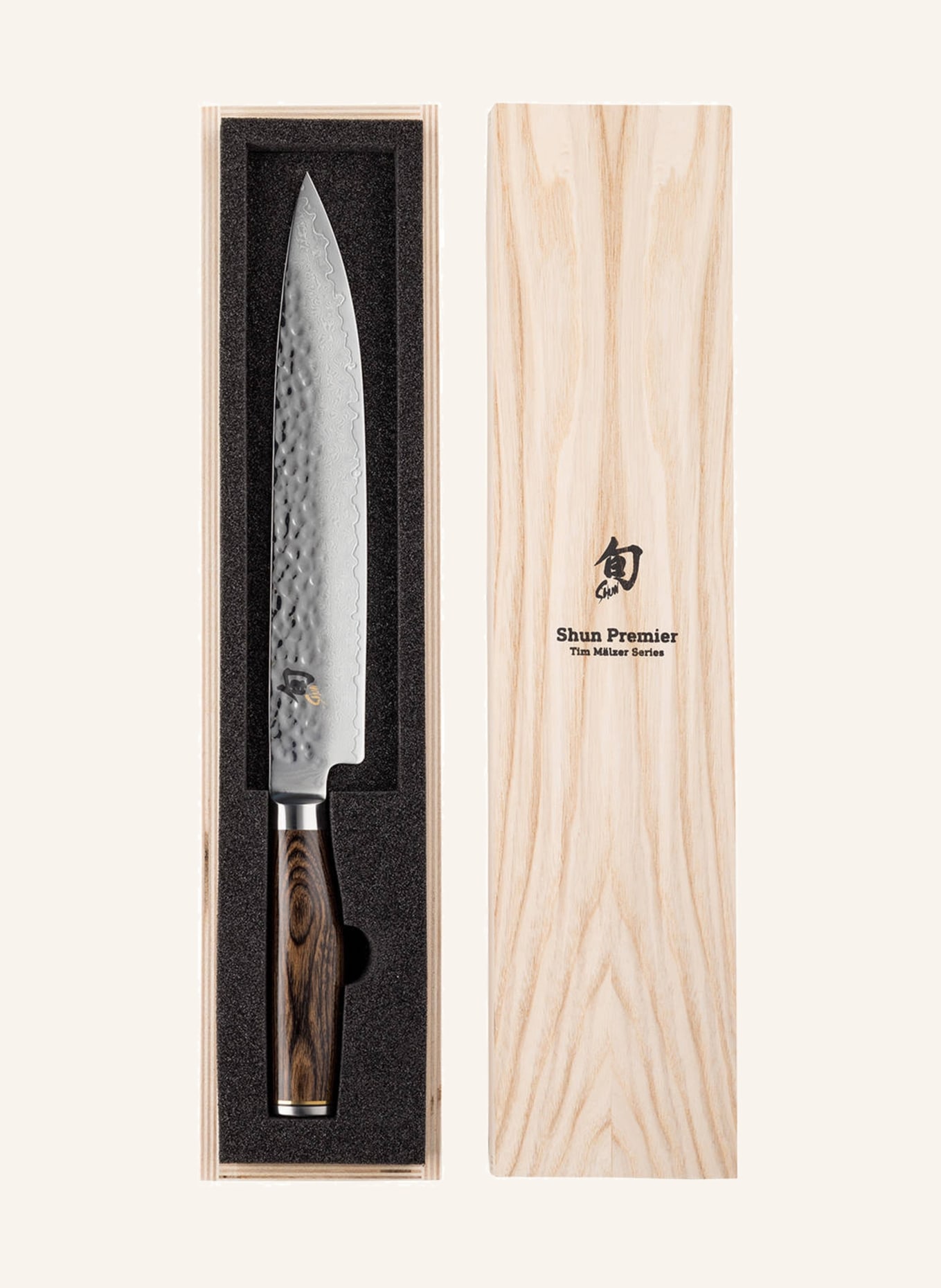 KAI Knife TDM-1704, Color: DARK BROWN/ SILVER (Image 3)