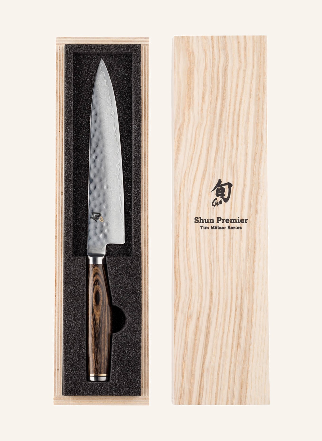 KAI Knife TDM-1701, Color: DARK BROWN/ SILVER (Image 3)