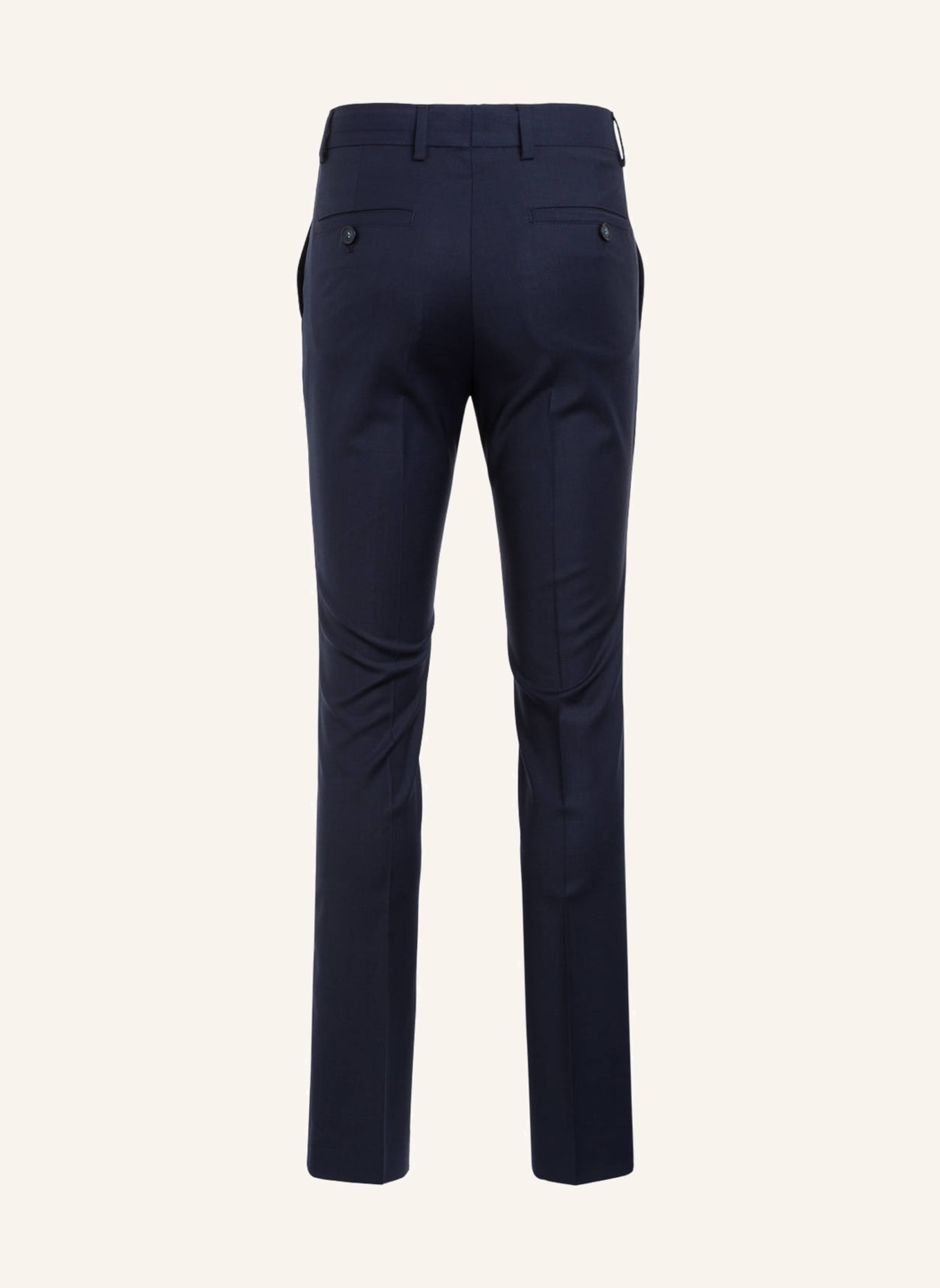 G.O.L. FINEST COLLECTION Spodnie garniturowe super slim fit, Kolor: GRANATOWY (Obrazek 2)