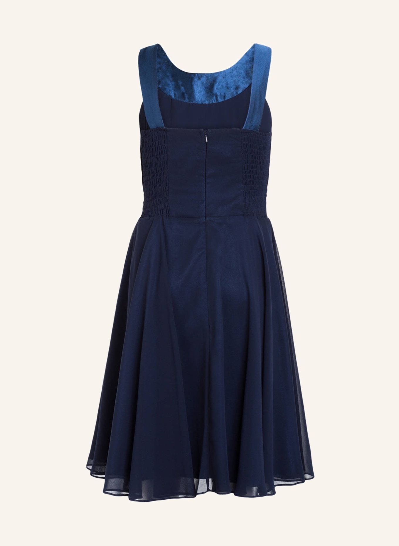 G.O.L. FINEST COLLECTION Sukienka koktajlowa z etolą, Kolor: GRANATOWY (Obrazek 2)