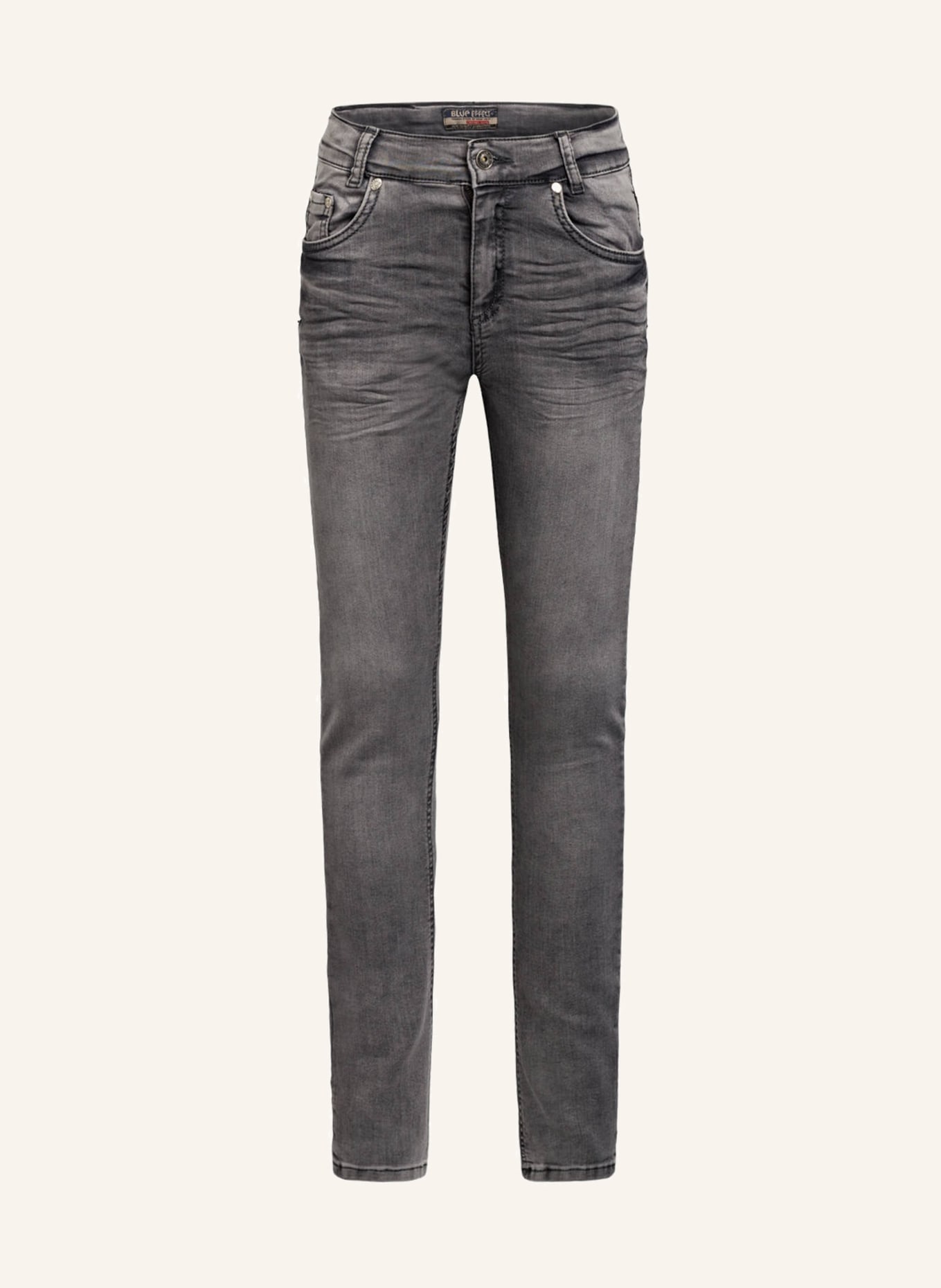 BLUE EFFECT Jeans Super Slim Fit, Farbe: 9692 GREY DENIM (Bild 1)