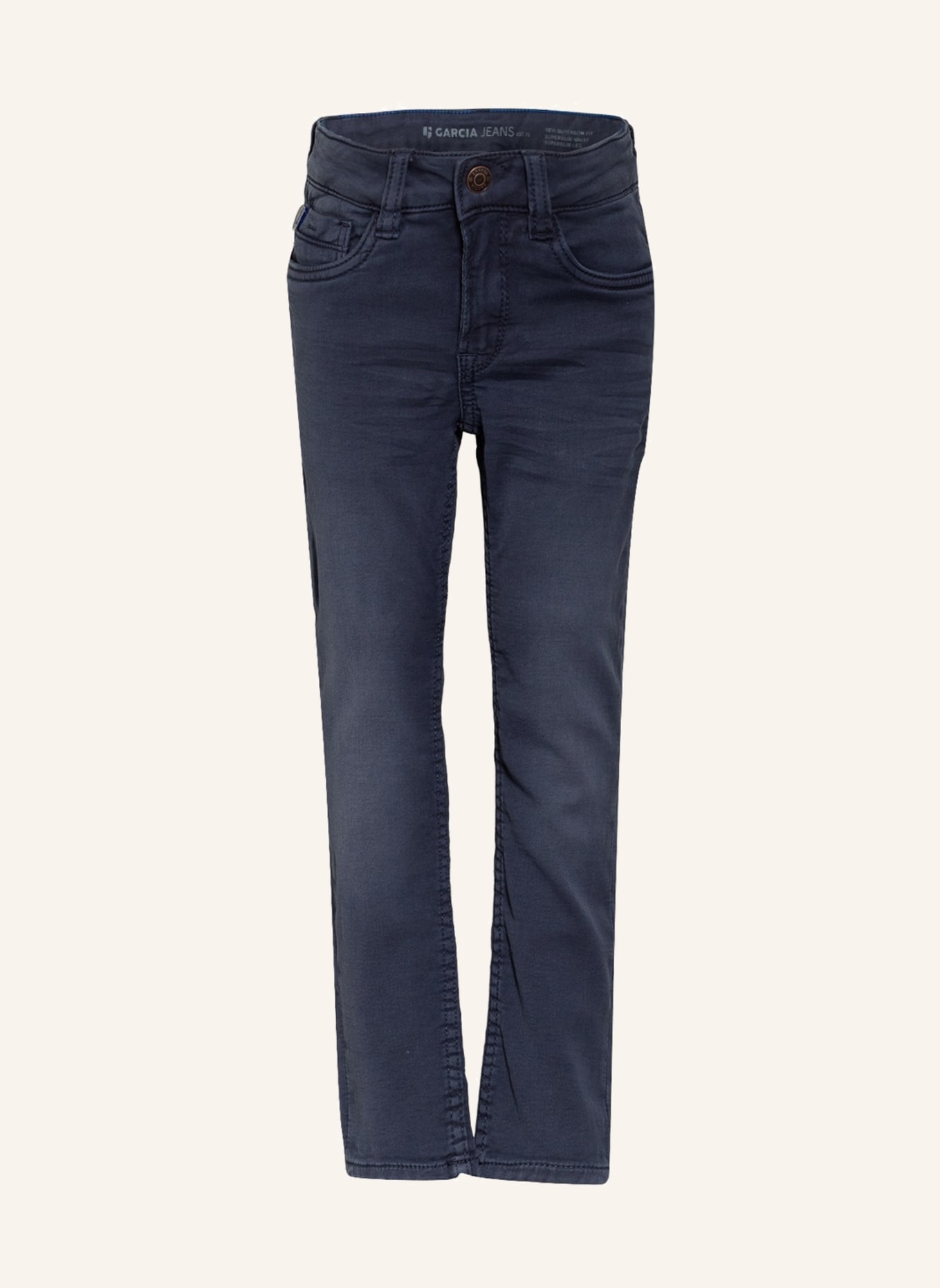 GARCIA Jeans XEVI Super Slim Fit, Farbe: DUNKELBLAU (Bild 1)