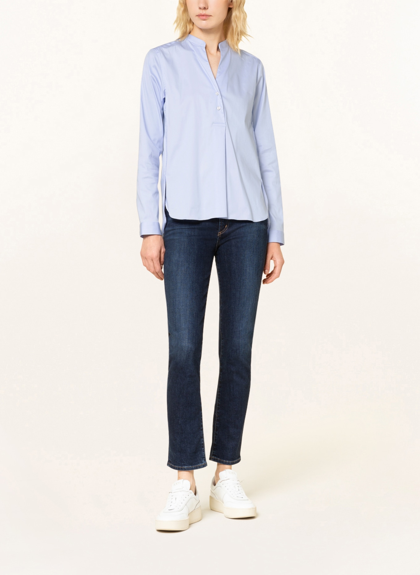 Soluzione Shirt blouse, Color: LIGHT BLUE (Image 2)