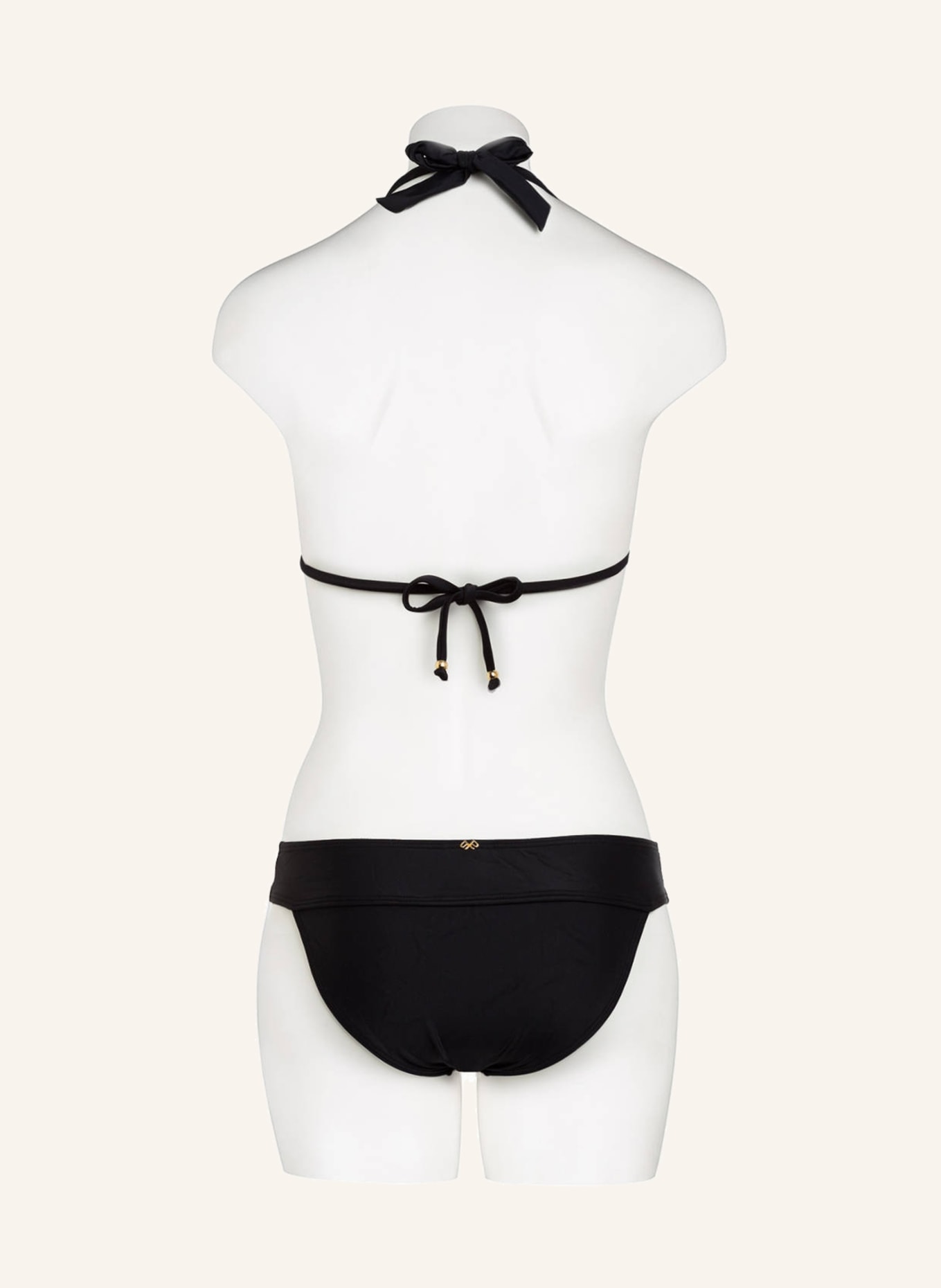 PILYQ Basic bikini bottoms MIDNIGHT, Color: BLACK (Image 3)