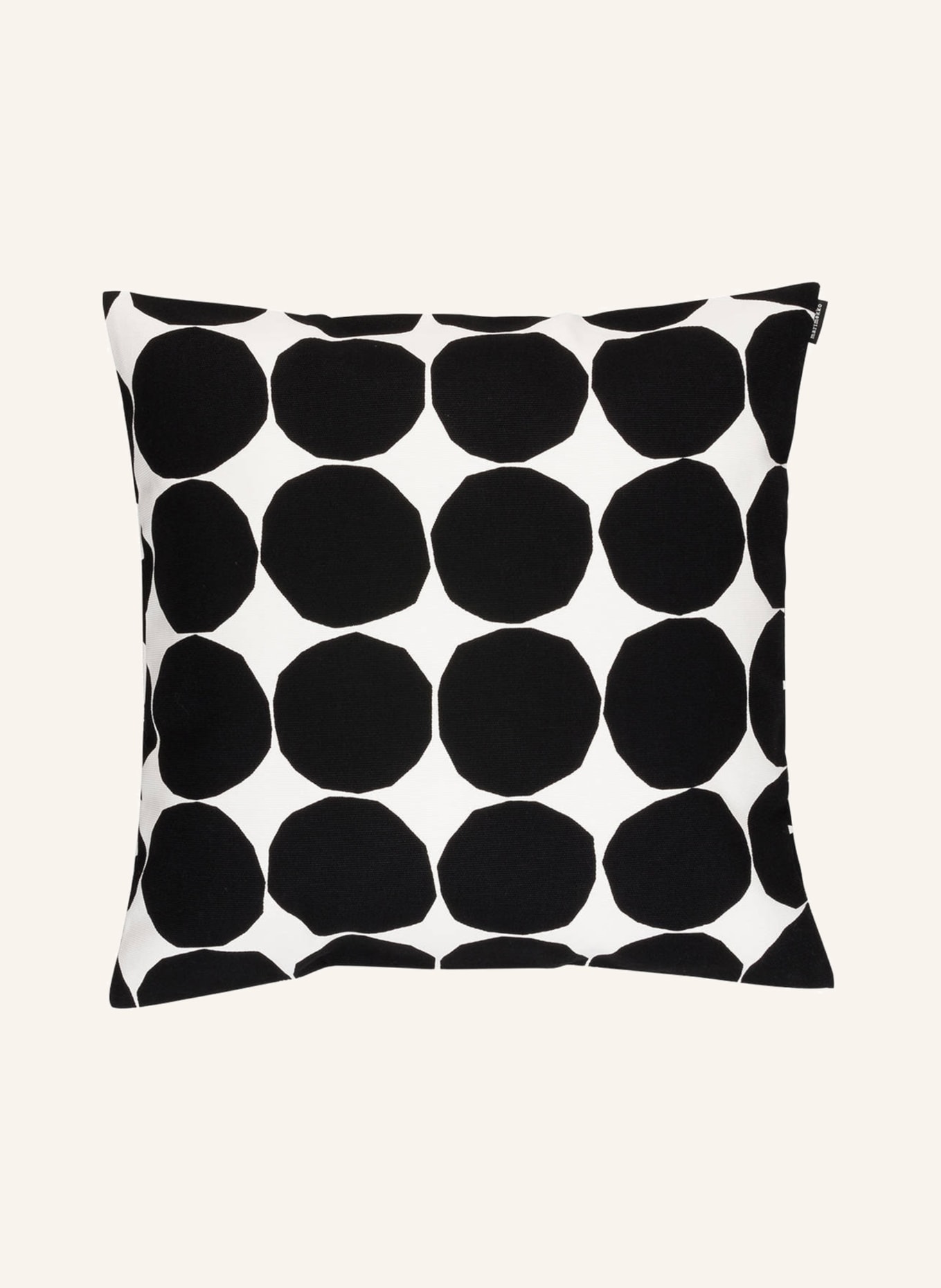 marimekko Decorative cushion cover PIENET KIVET , Color: BLACK/ WHITE (Image 1)