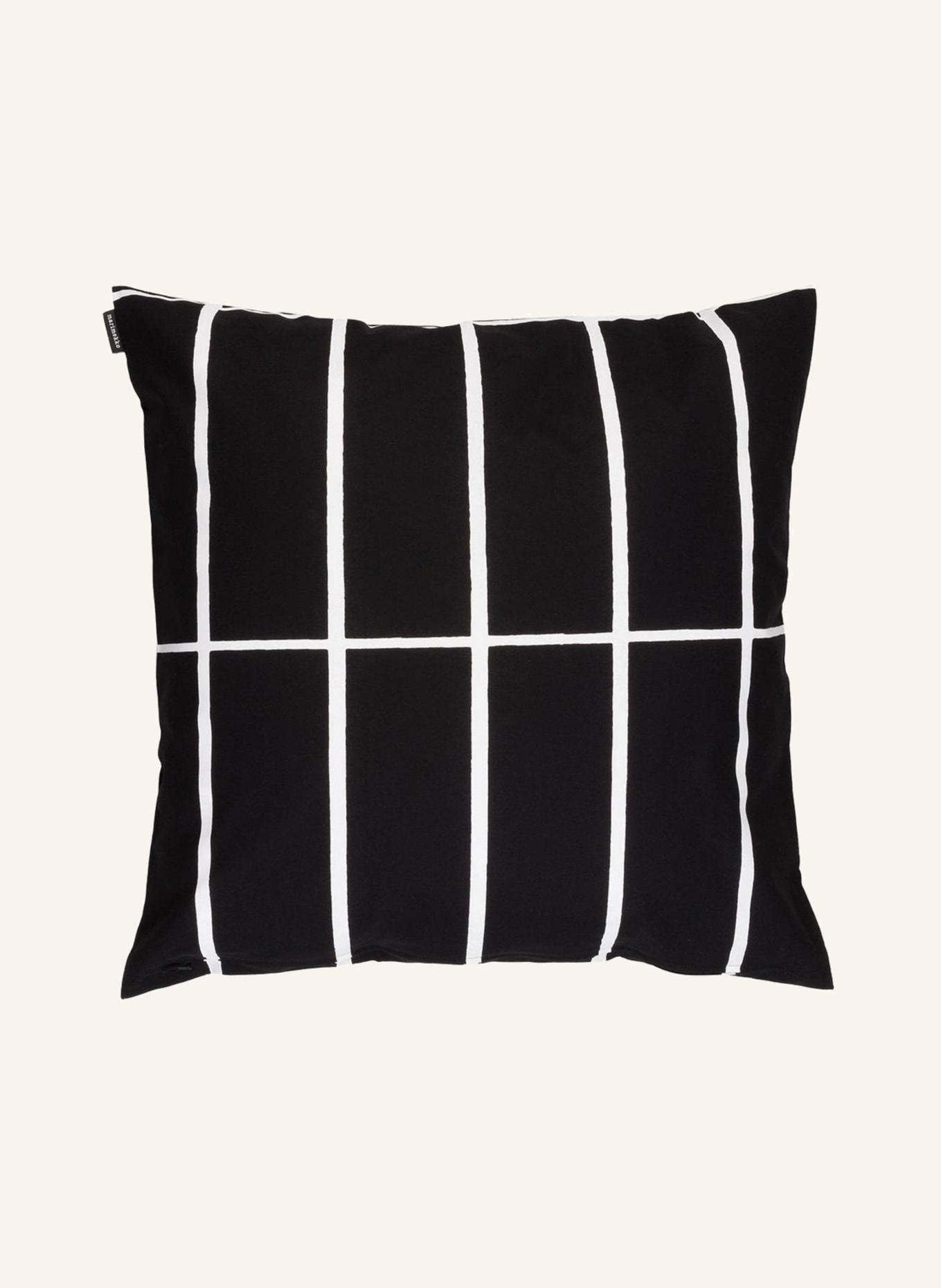 marimekko Decorative cushion cover TIILISKIVI, Color: BLACK/ WHITE (Image 2)