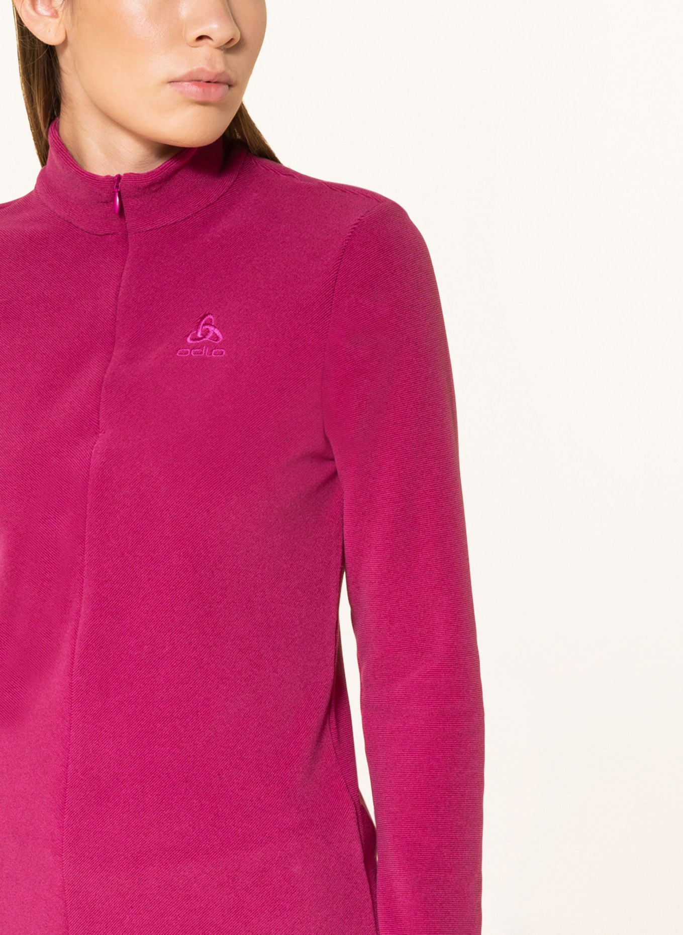 odlo Pulover din fleece ROY: FUCSIA