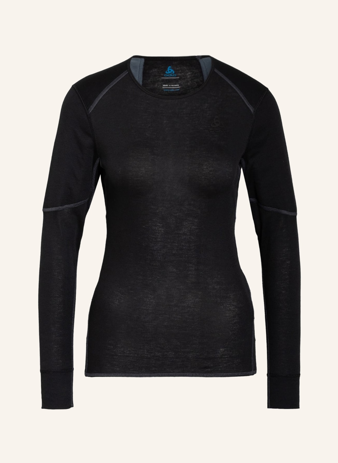 odlo Functional underwear shirt ACTIVE X-WARM ECO, Color: BLACK (Image 1)