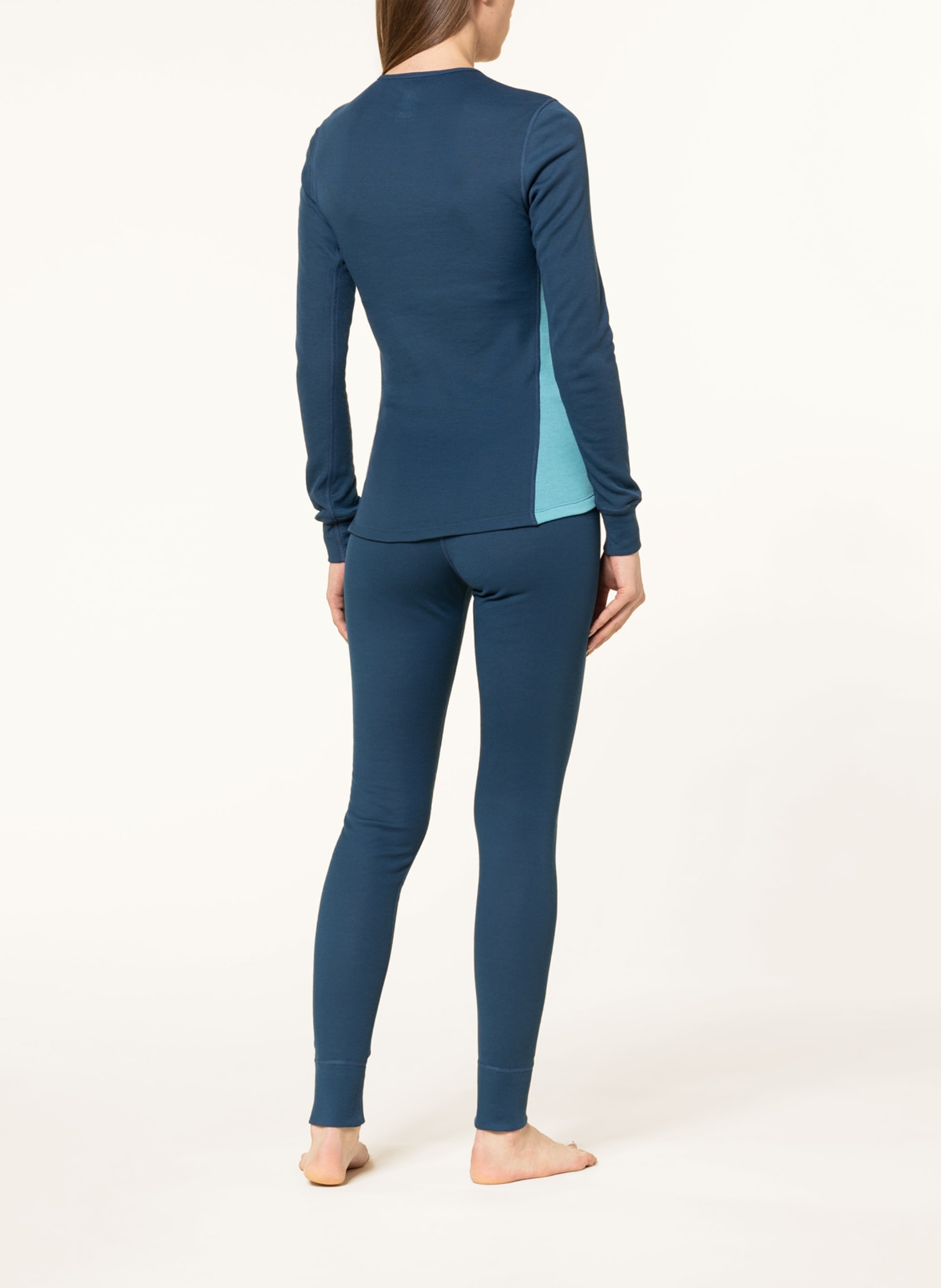 odlo Souprava funkčního prádla ACTIVE WARM: MODRÁ