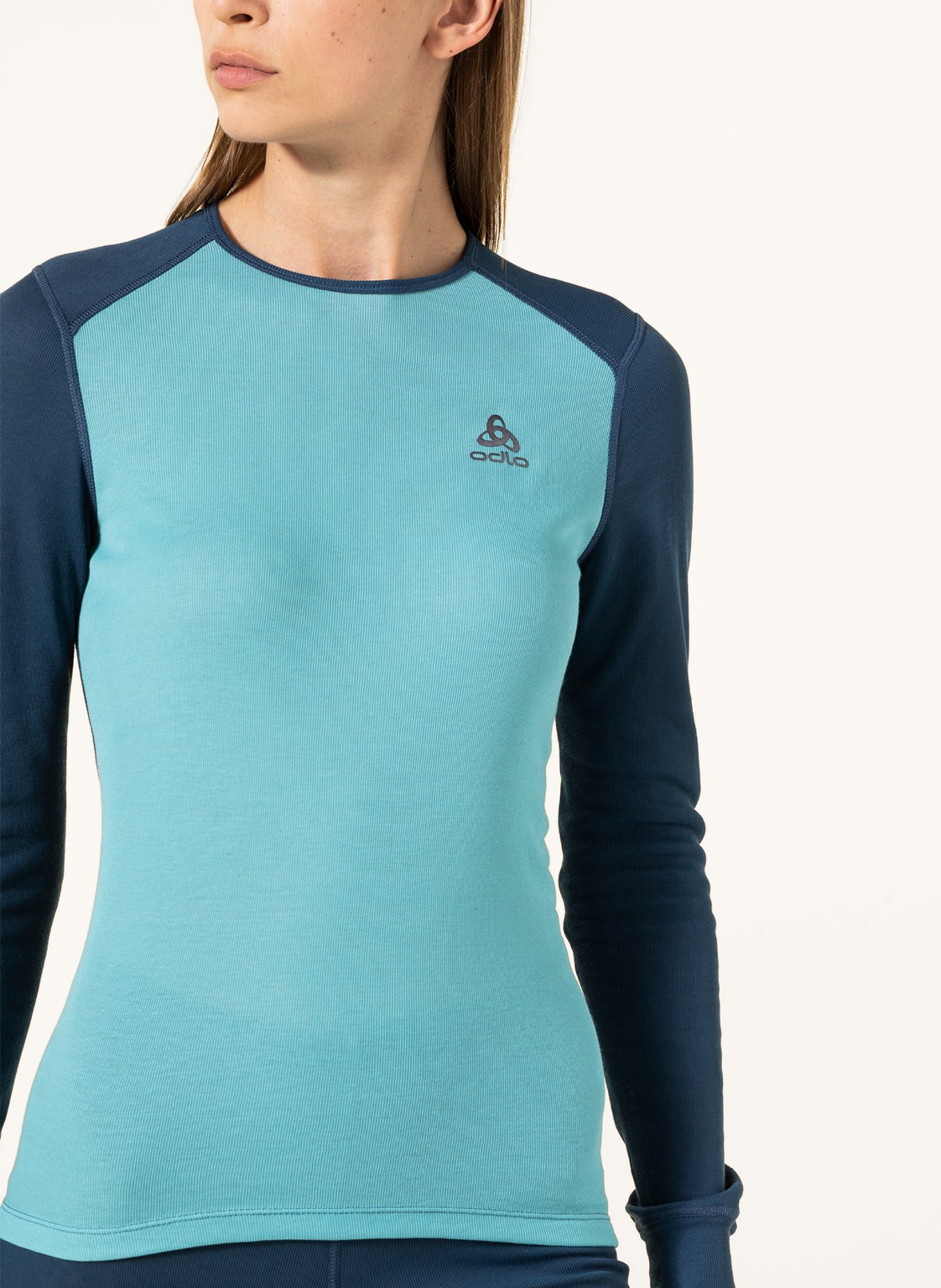 odlo Souprava funkčního prádla ACTIVE WARM: MODRÁ