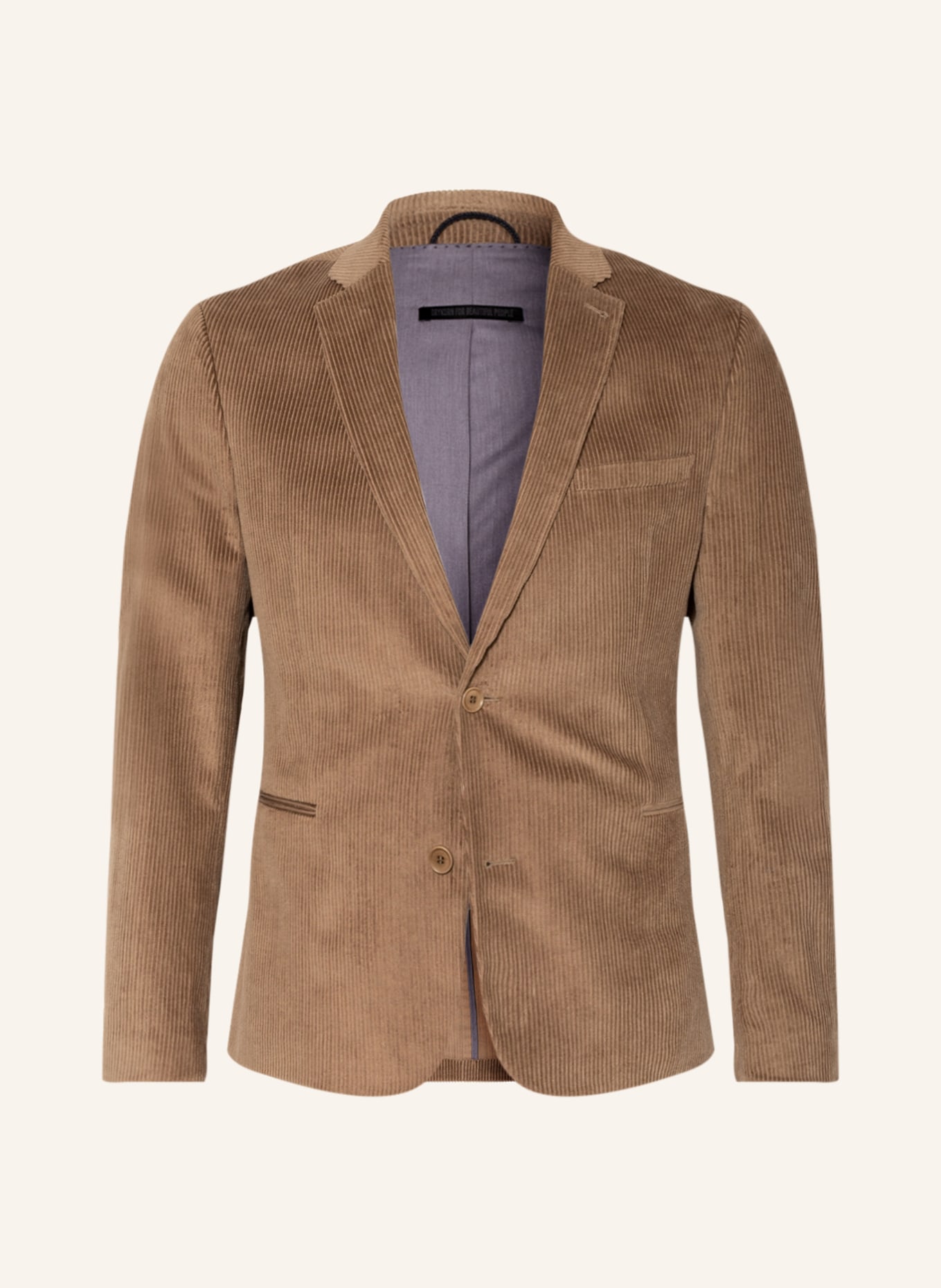 DRYKORN Corduroy suit jacket HURLEY extra slim fit, Color: 1400 braun (Image 1)