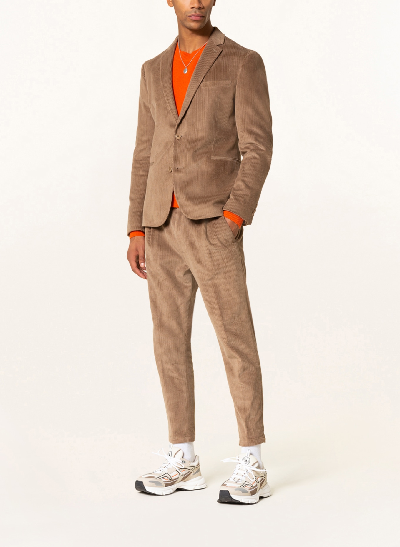 DRYKORN Corduroy suit jacket HURLEY extra slim fit, Color: 1400 braun (Image 2)