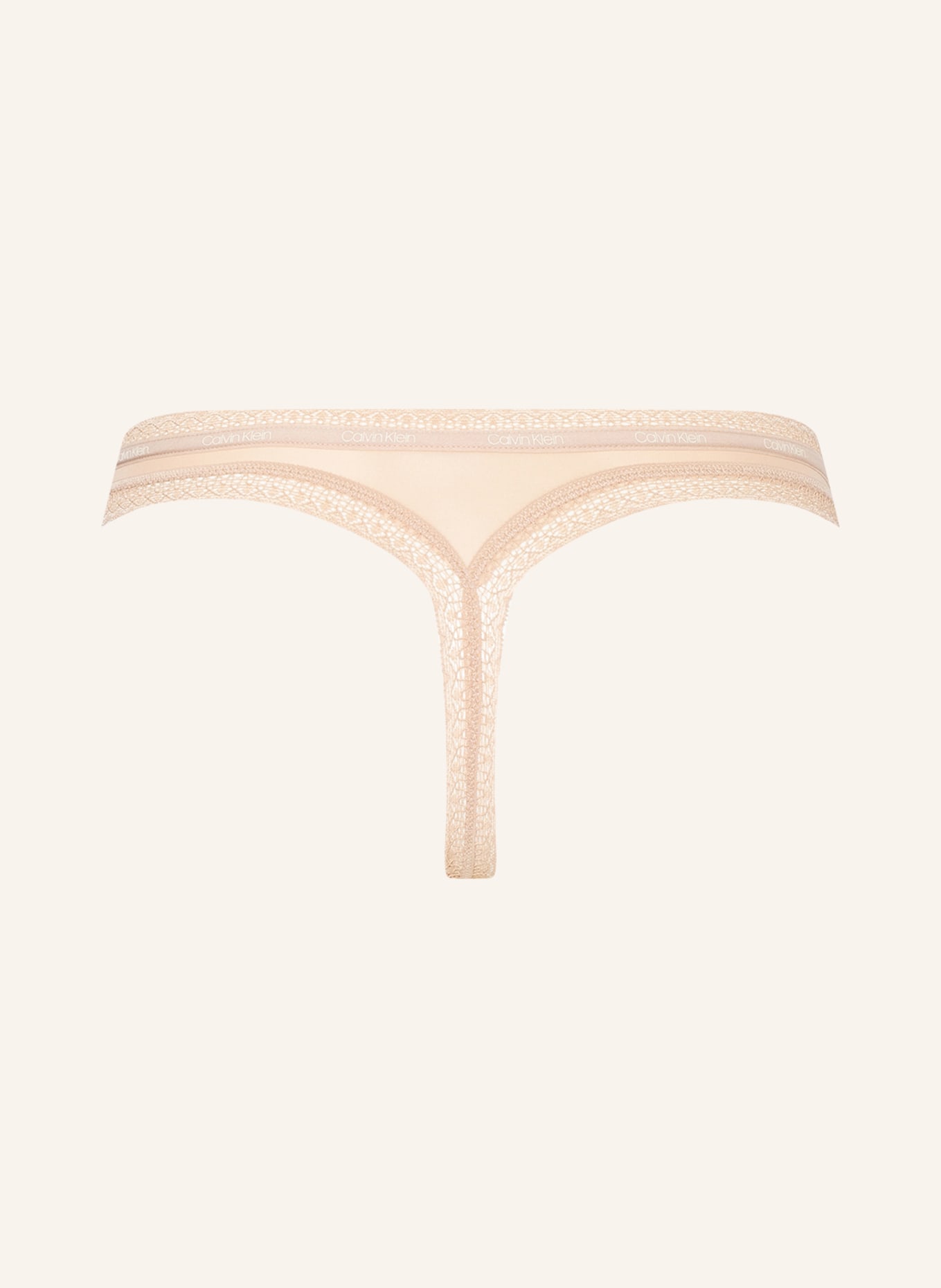 Calvin Klein 3-pack thongs BOTTOMS UP in white/ nude/ black