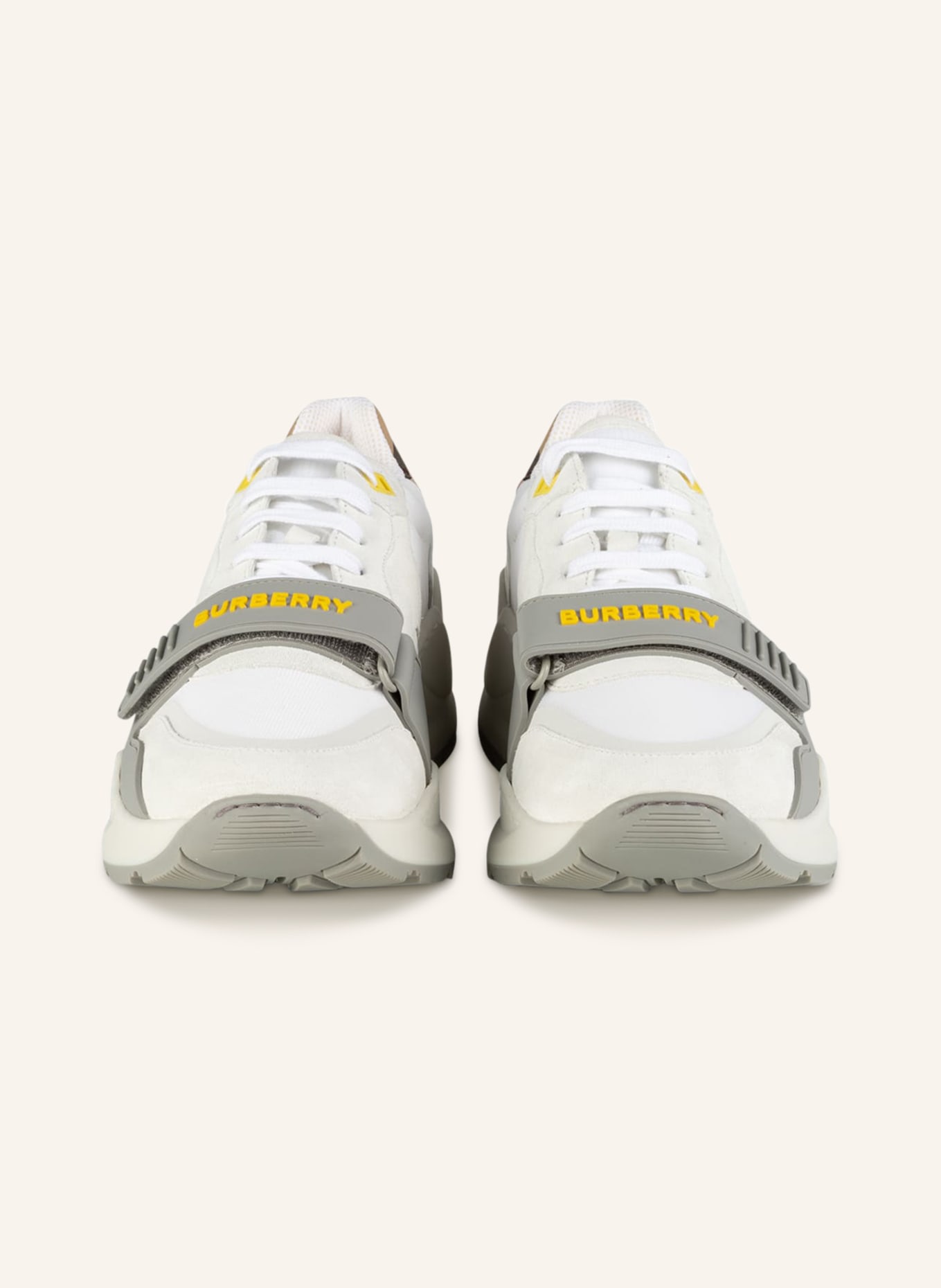 BURBERRY Sneaker , Farbe: WEISS/ GRAU (Bild 3)