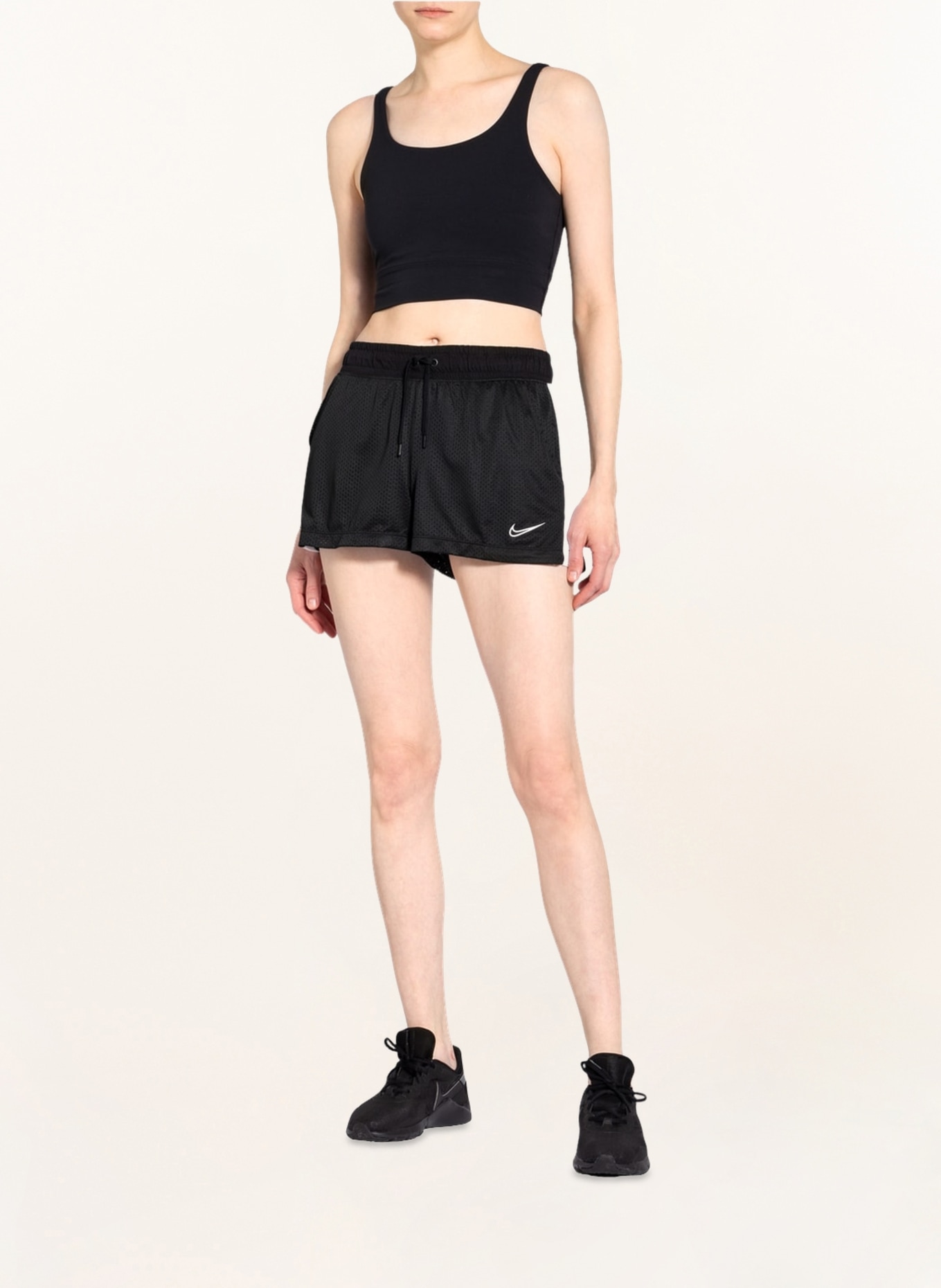 Nike Cropped top YOGA LUXE, Color: BLACK (Image 2)