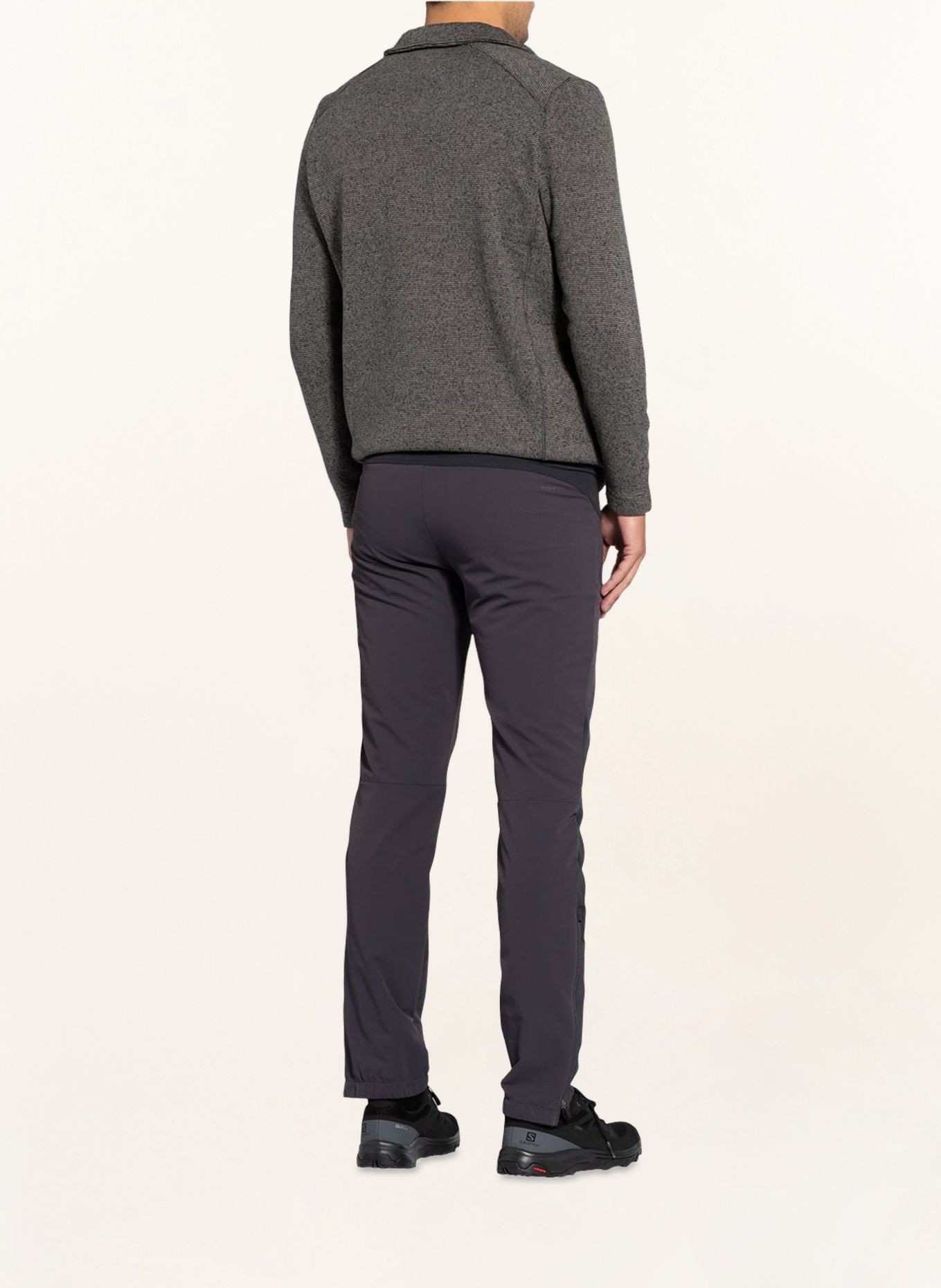 me°ru' Trekking pants STORM: DARK GRAY