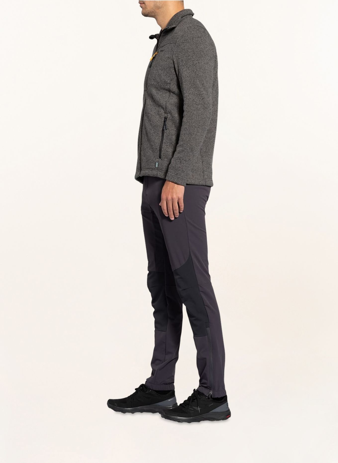 me°ru' Trekking pants STORM: DARK GRAY