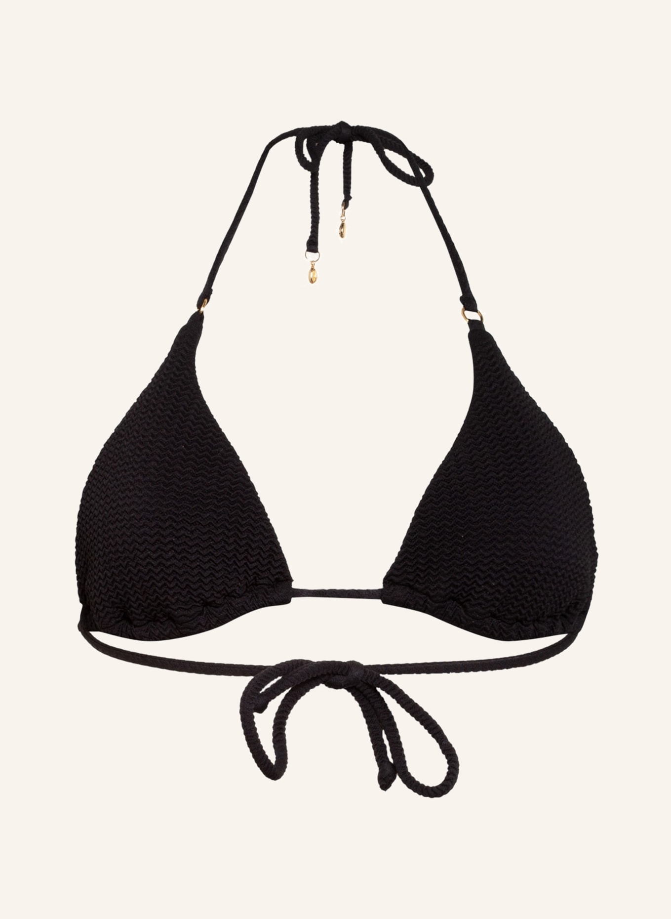 SEAFOLLY Triangel-Bikini-Top SEA DIVE , Farbe: SCHWARZ (Bild 1)