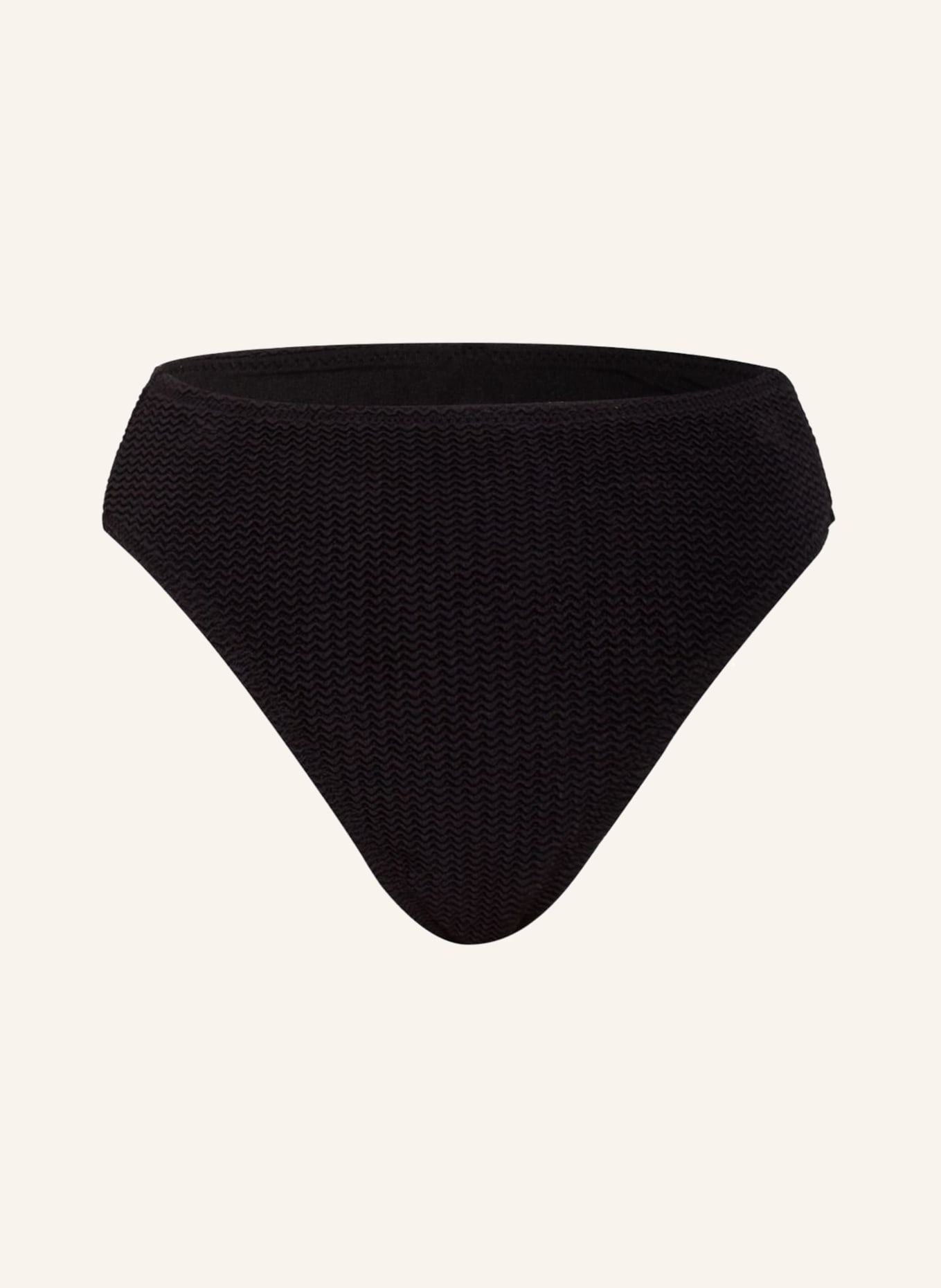 SEAFOLLY High waist bikini bottoms SEA DIVE, Color: BLACK (Image 1)