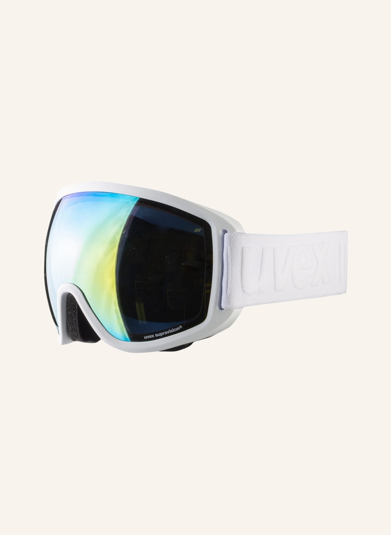 uvex Ski goggles TOPIC FM SPHERIC , Color: WHITE/BLUE (Image 1)