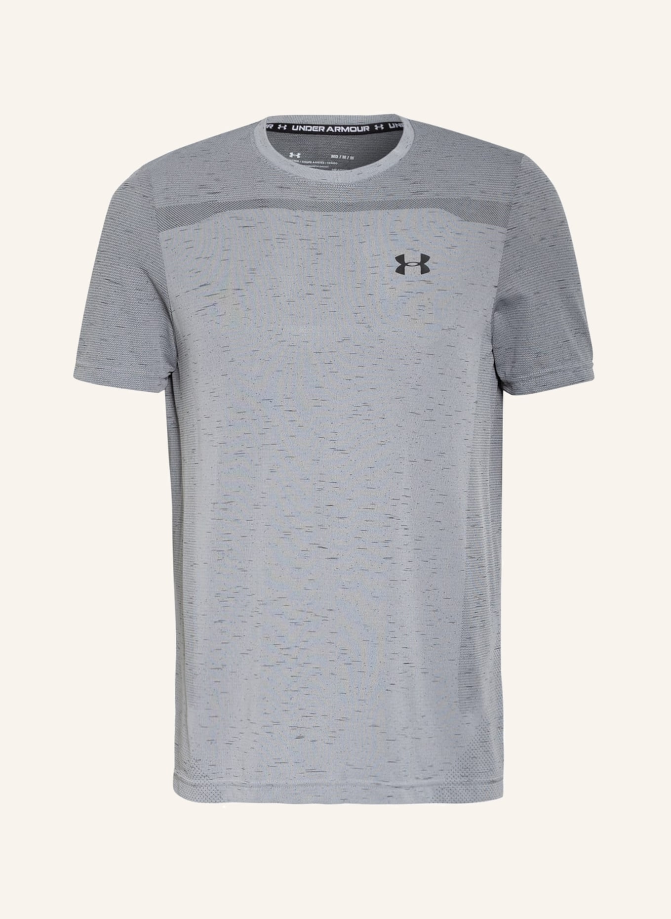UNDER ARMOUR T-shirt, Color: GRAY/ DARK GRAY (Image 1)