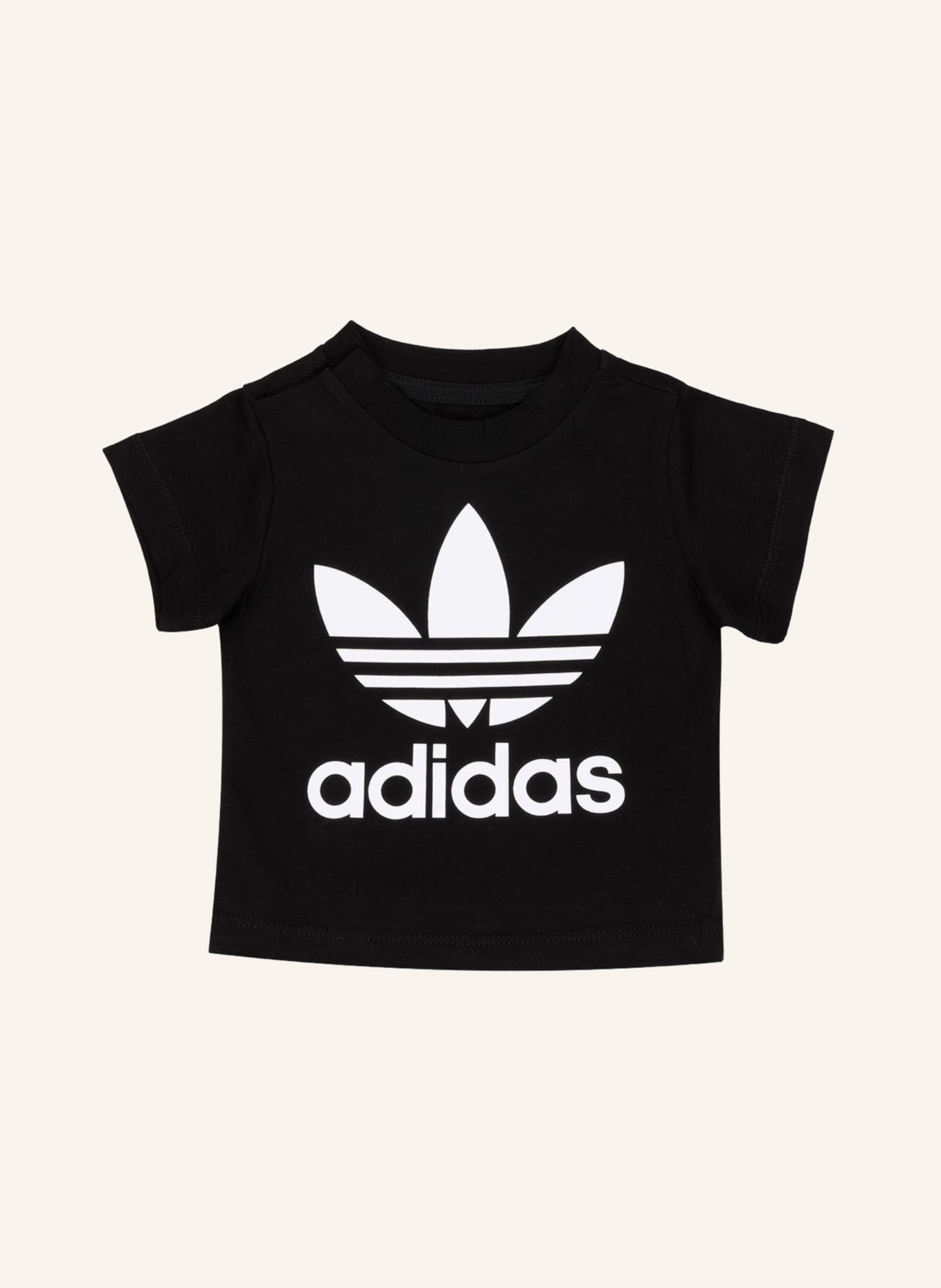 adidas Originals T-Shirt TREFOIL, Farbe: SCHWARZ/ WEISS (Bild 1)