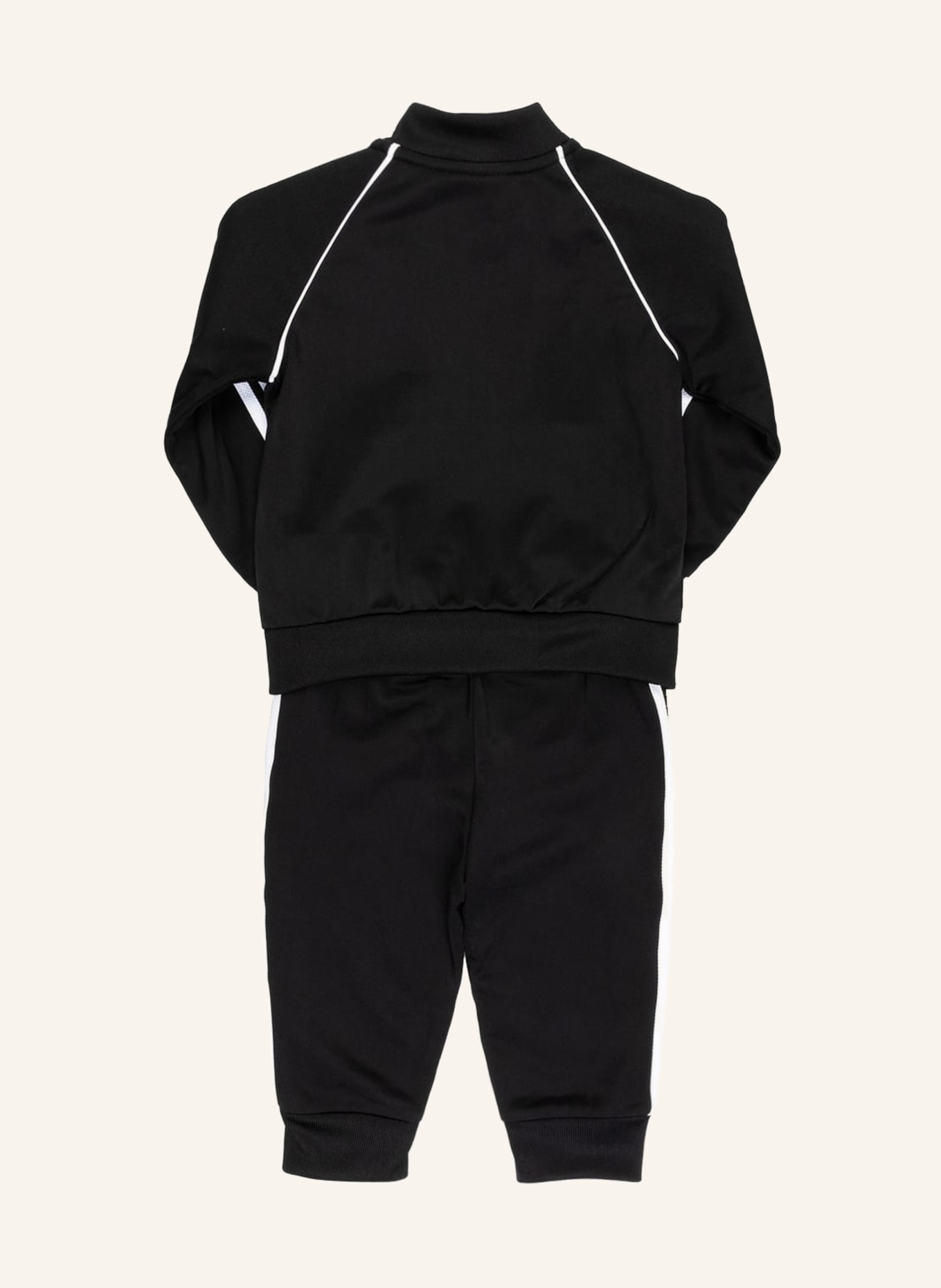 adidas Originals Trainingsanzug in schwarz/ weiss