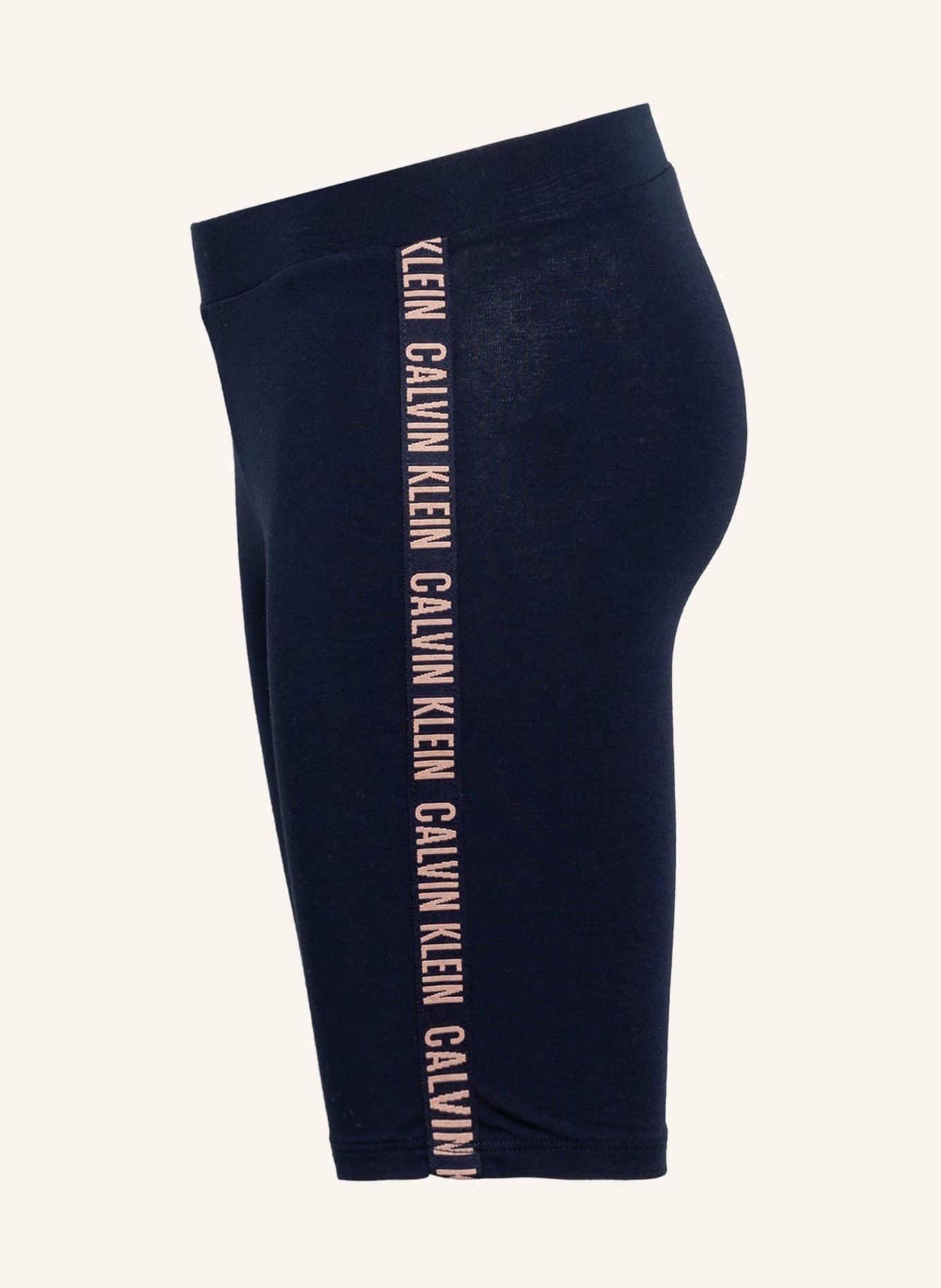 Calvin Klein Radlerhose mit Galonstreifen dunkelblau in