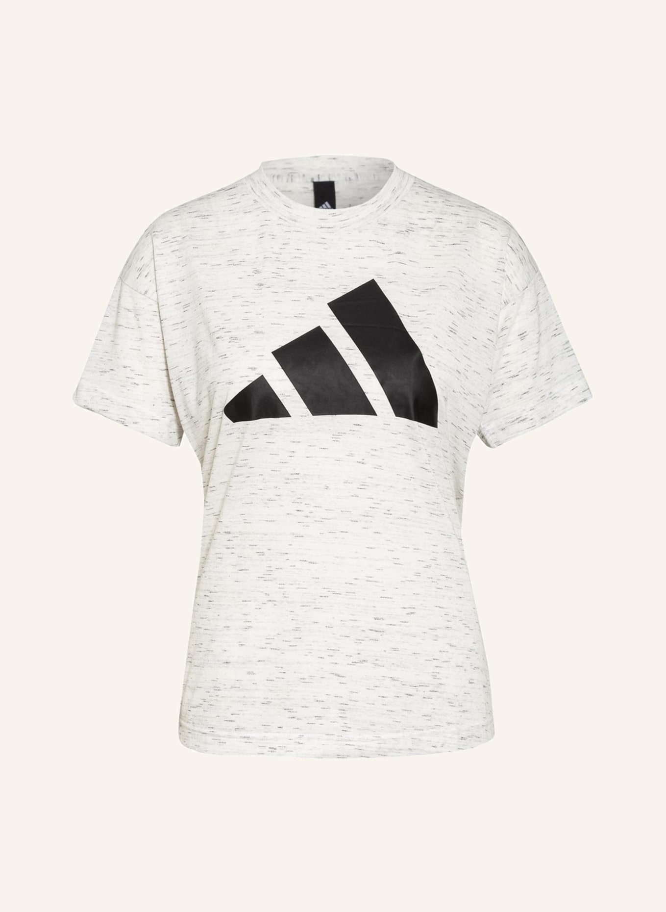 adidas T-shirt SPORTSWEAR WINNERS 2.0: WHITE / GRAY / BLACK