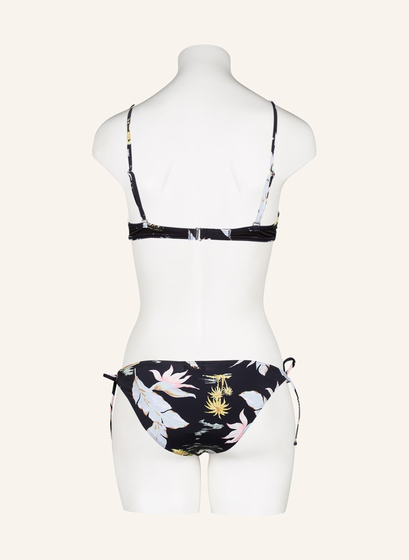 BILLABONG Triangel-Bikini-Top BEYOND THE PALMS, Farbe: SCHWARZ/ HELLBLAU (Bild 3)