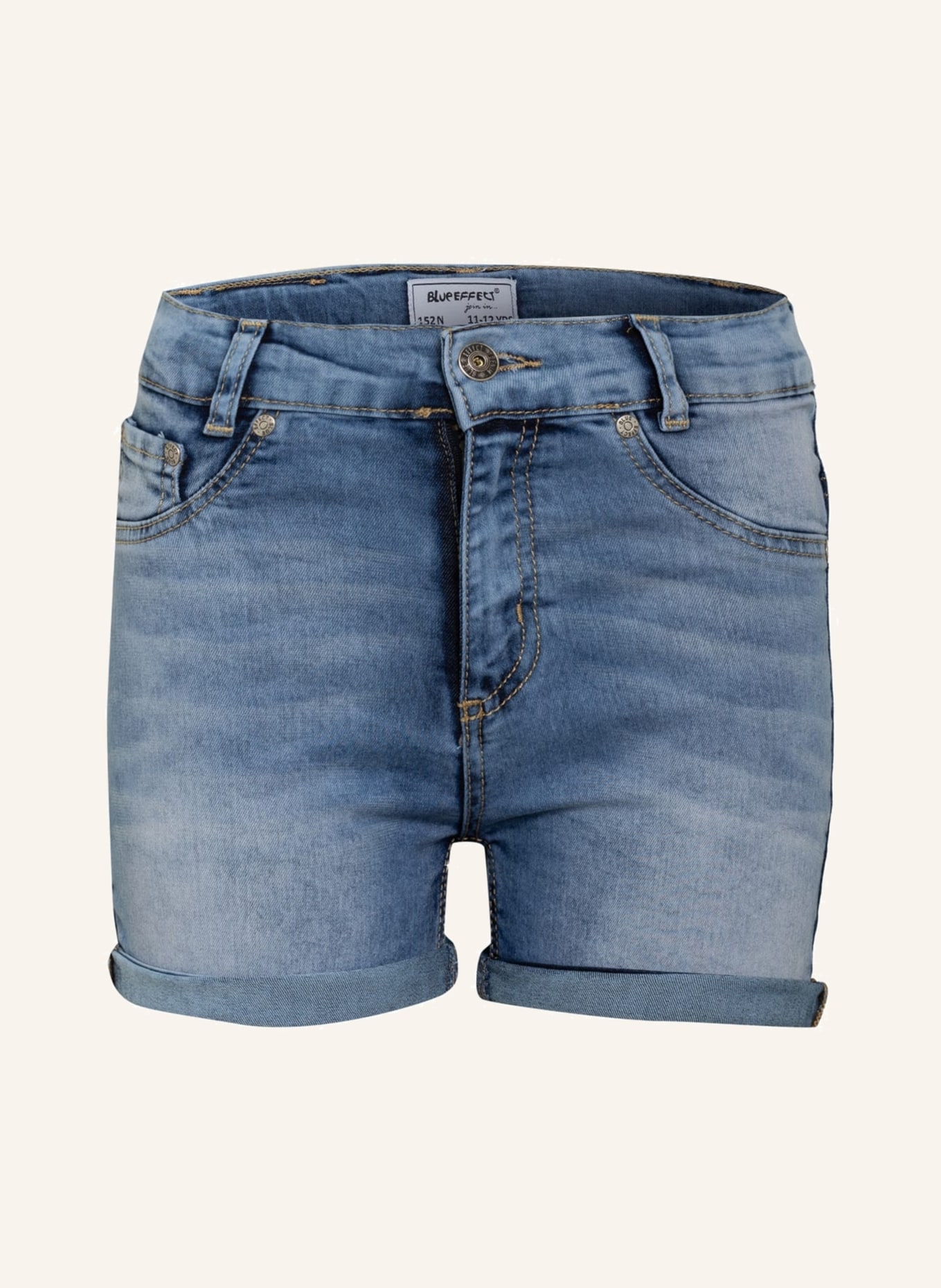 BLUE EFFECT Szorty jeansowe, Kolor: JASNONIEBIESKI (Obrazek 1)