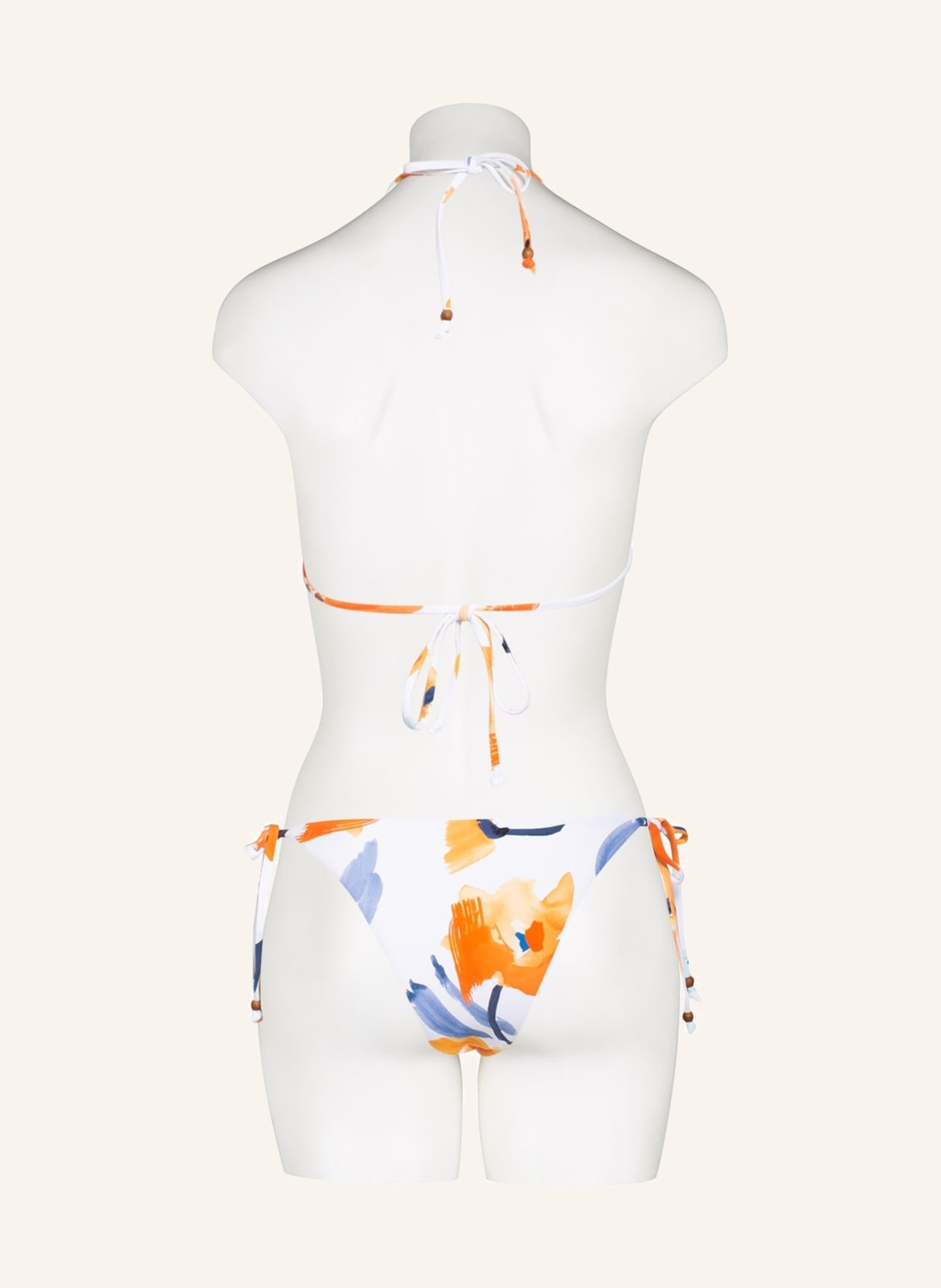 SEAFOLLY Bikini bottoms SUMMER MEMOIRS, Color: WHITE/ ORANGE/ BLUE (Image 3)