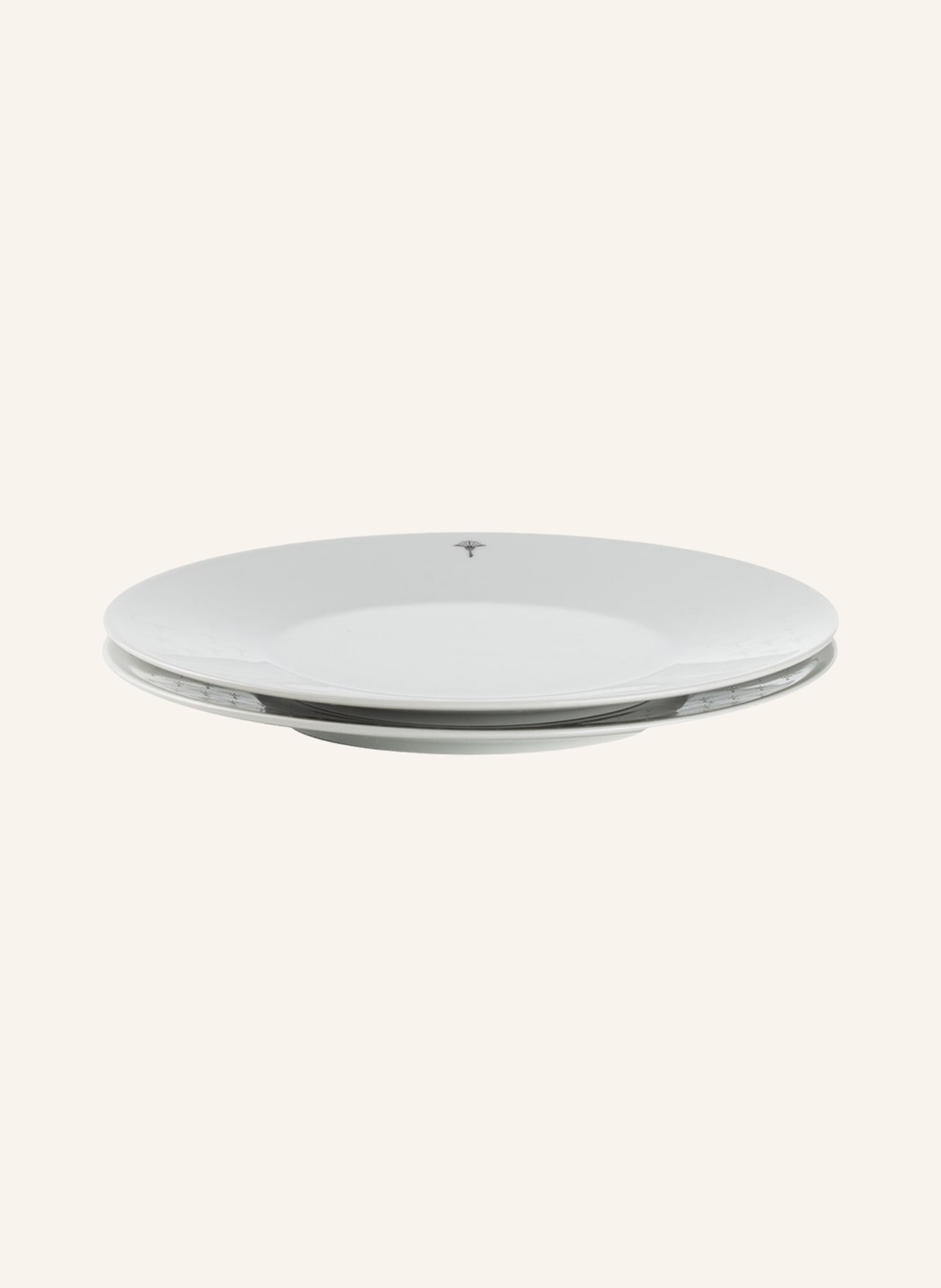JOOP! Set of 2 dinner plates SINGLE CORNFLOWER, Color: WHITE (Image 1)
