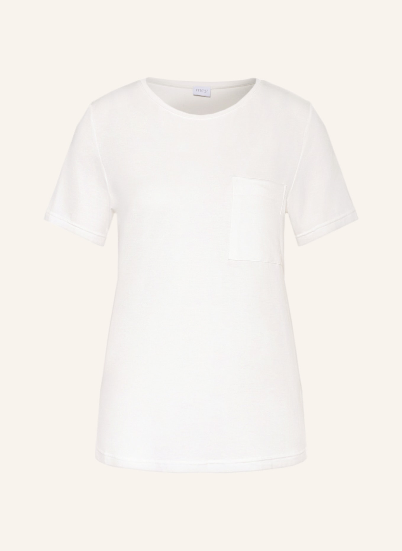 mey Koszulka od piżamy z serii SLEEPY & EASY, Kolor: ECRU (Obrazek 1)