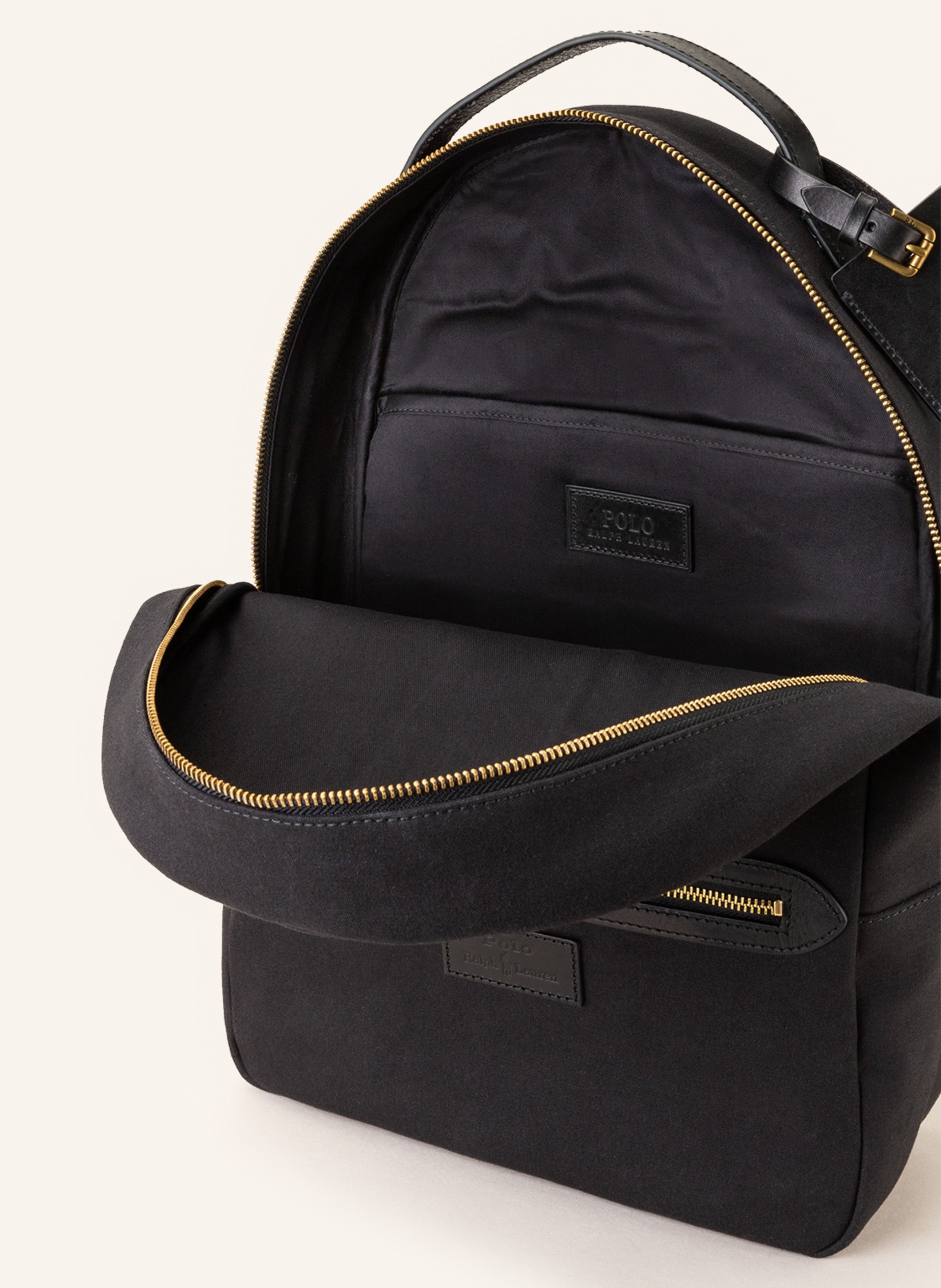 POLO RALPH LAUREN Backpack , Color: BLACK (Image 3)