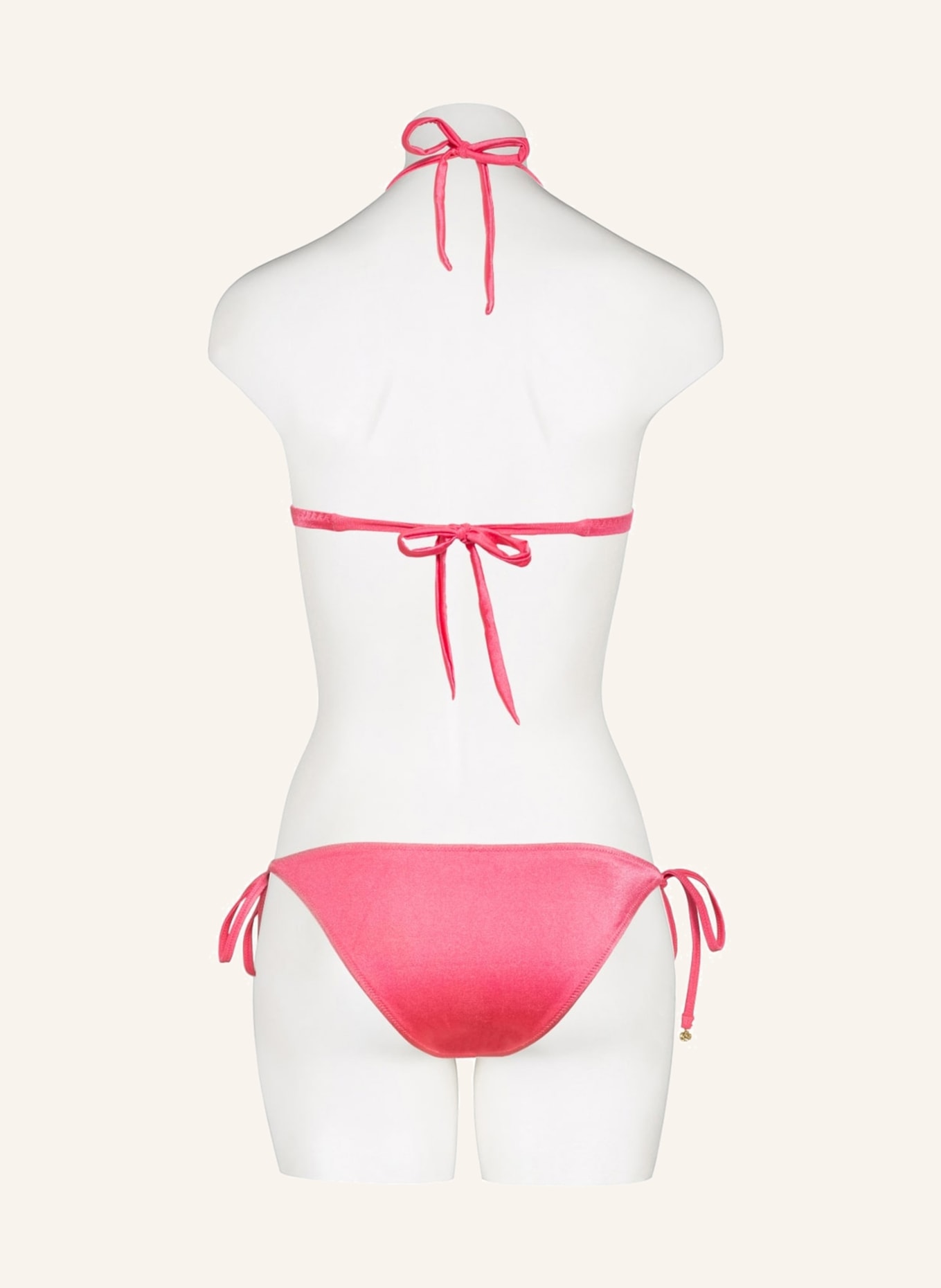 LOVE Stories Triangel-Bikini-Top CARLY , Farbe: HELLROT (Bild 3)