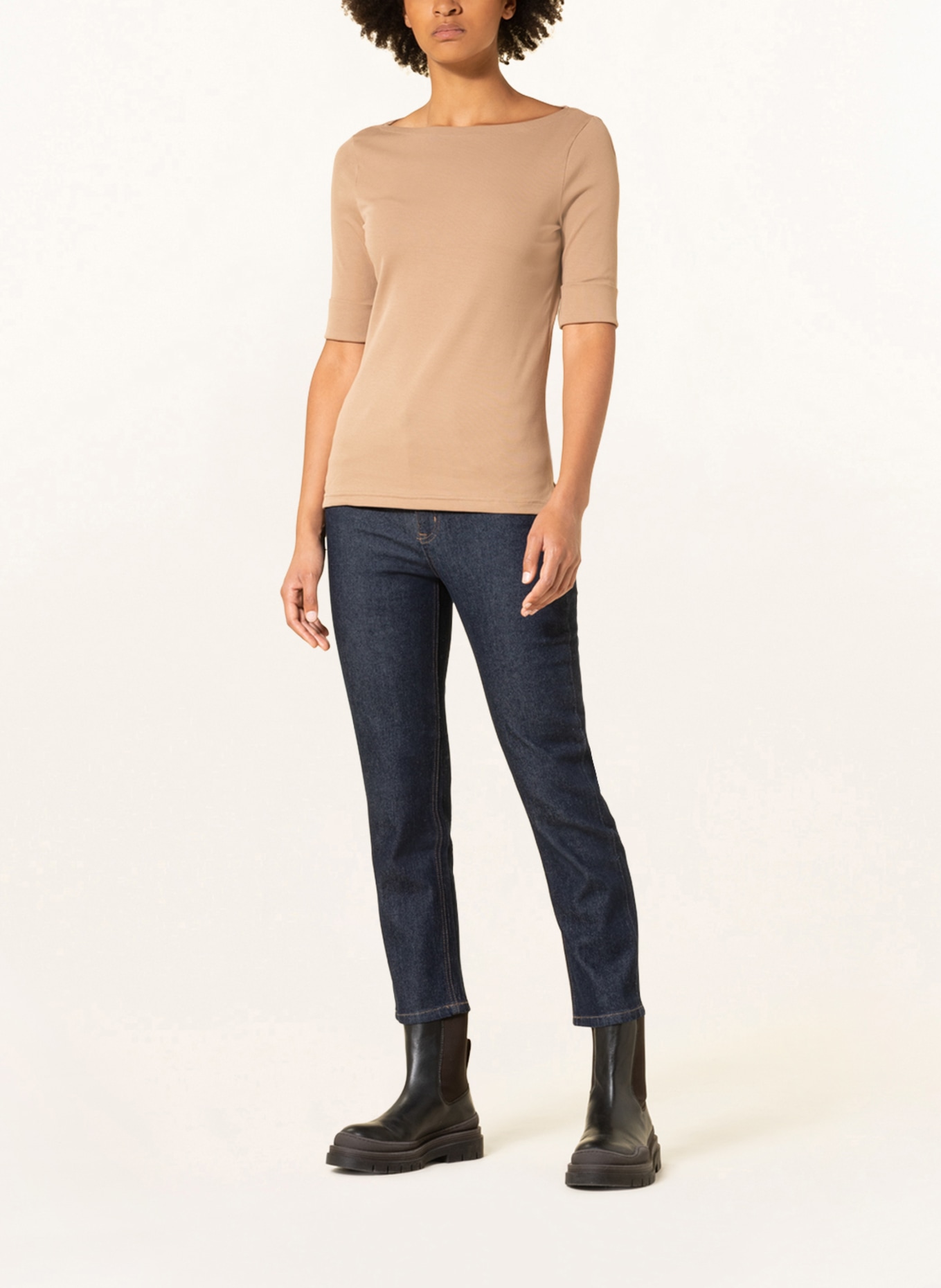 LAUREN RALPH LAUREN T-Shirt JUDY: CAMEL