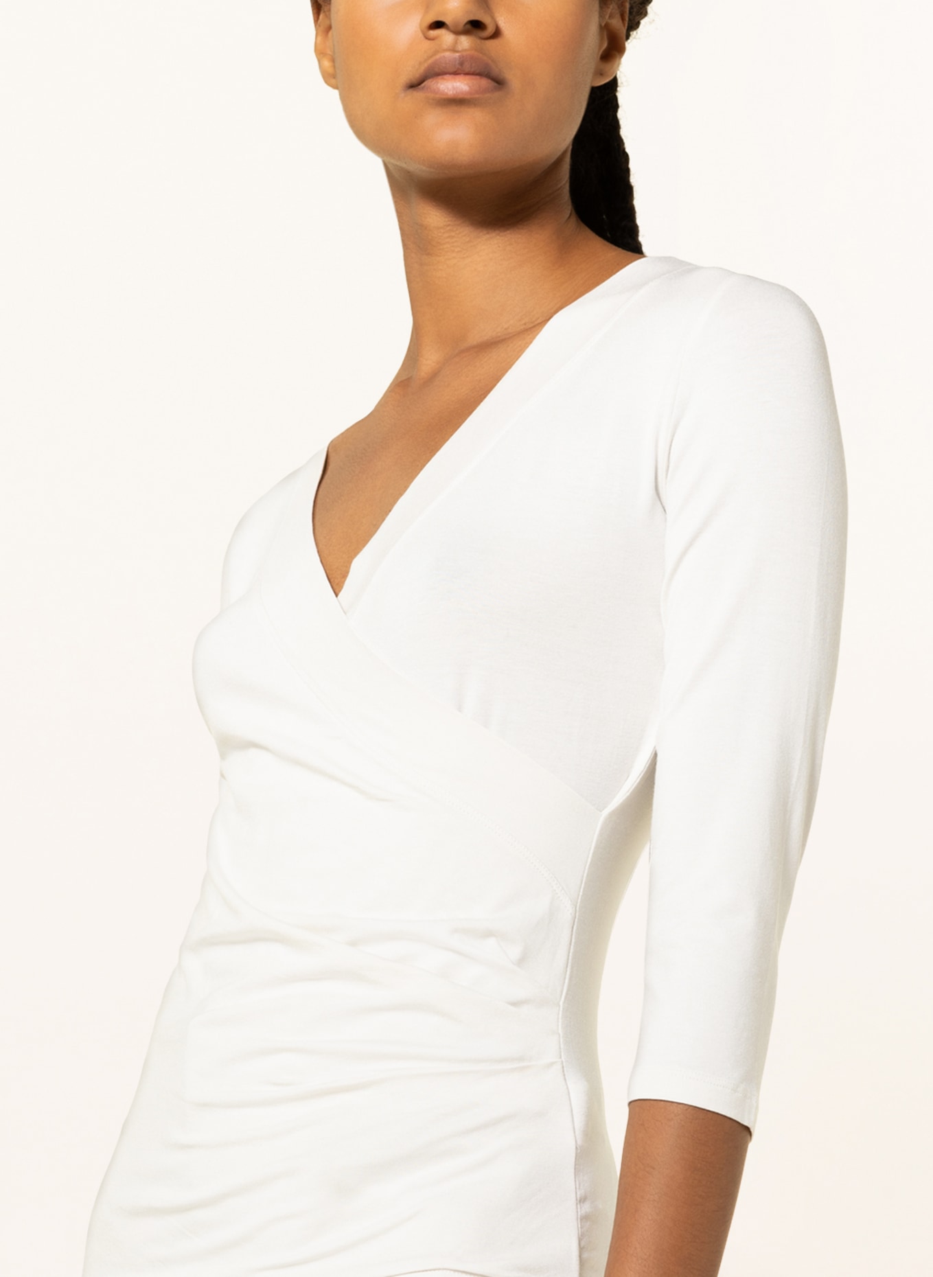 LAUREN RALPH LAUREN Shirt blouse ALAYJA with 3/4 sleeves, Color: CREAM (Image 4)