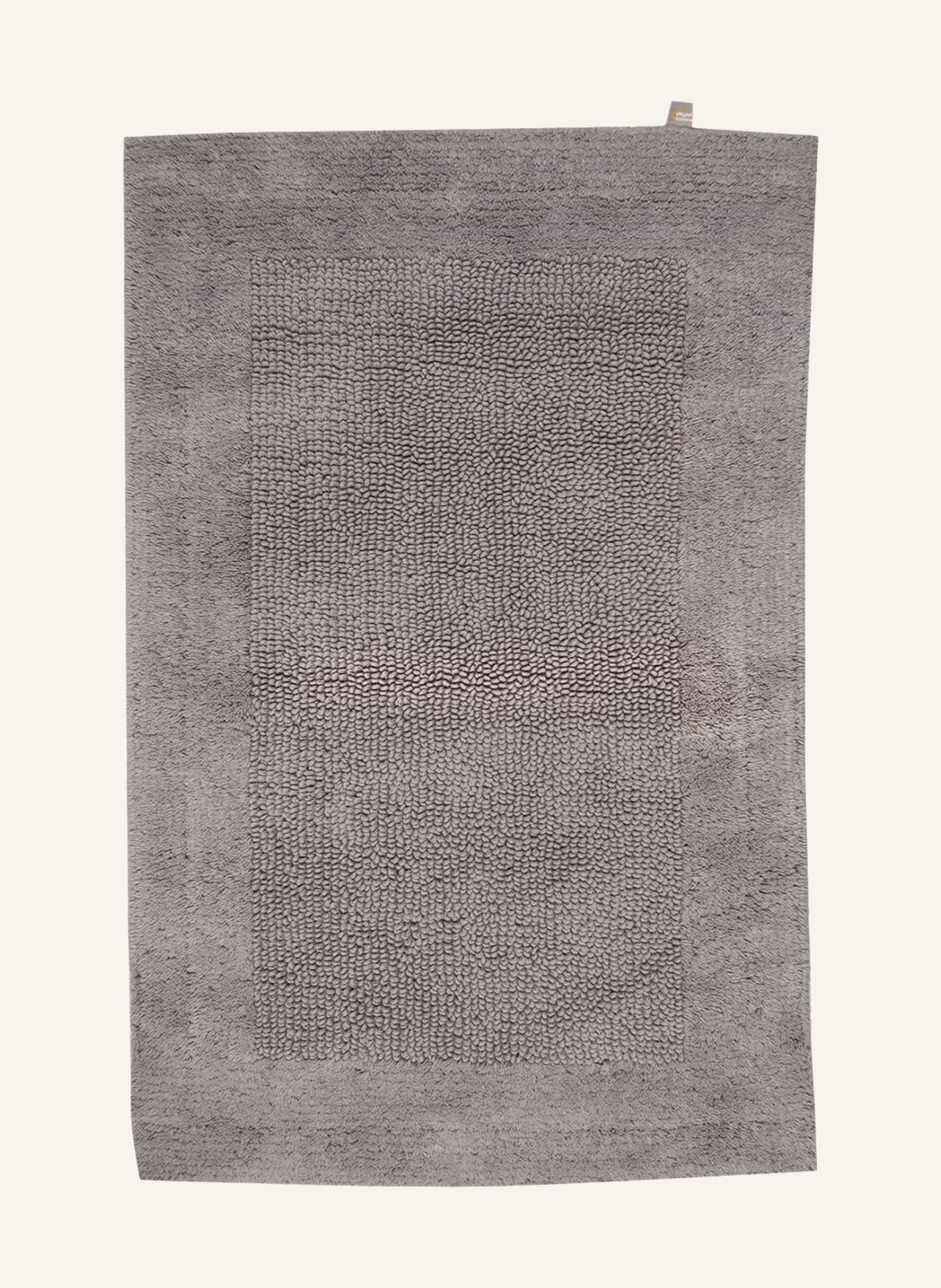 EB HOME Badematte PRESTIGE zum Wenden: GRAU