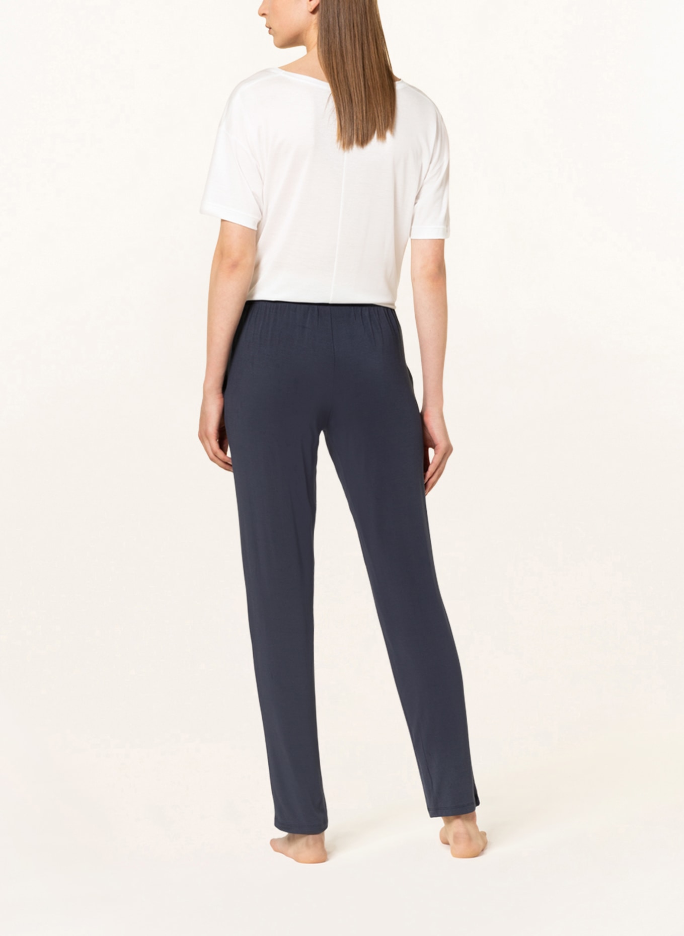 SCHIESSER Spodnie od piżamy MIX+RELAX , Kolor: GRANATOWY (Obrazek 3)