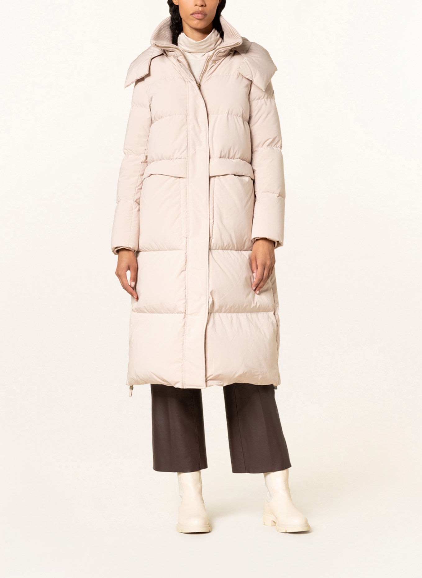 DUNO Down coat FULLY, Color: CREAM (Image 2)