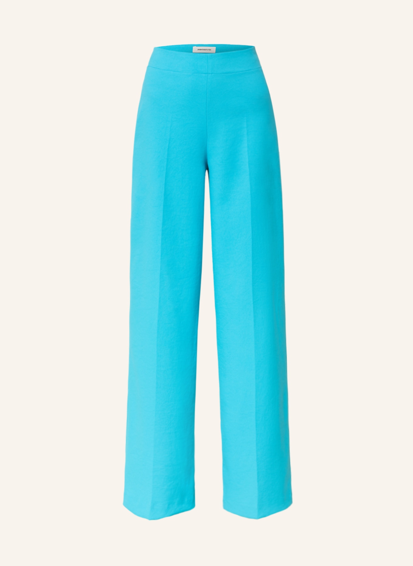 DRYKORN Wide leg trousers BEFORE, Color: TURQUOISE (Image 1)