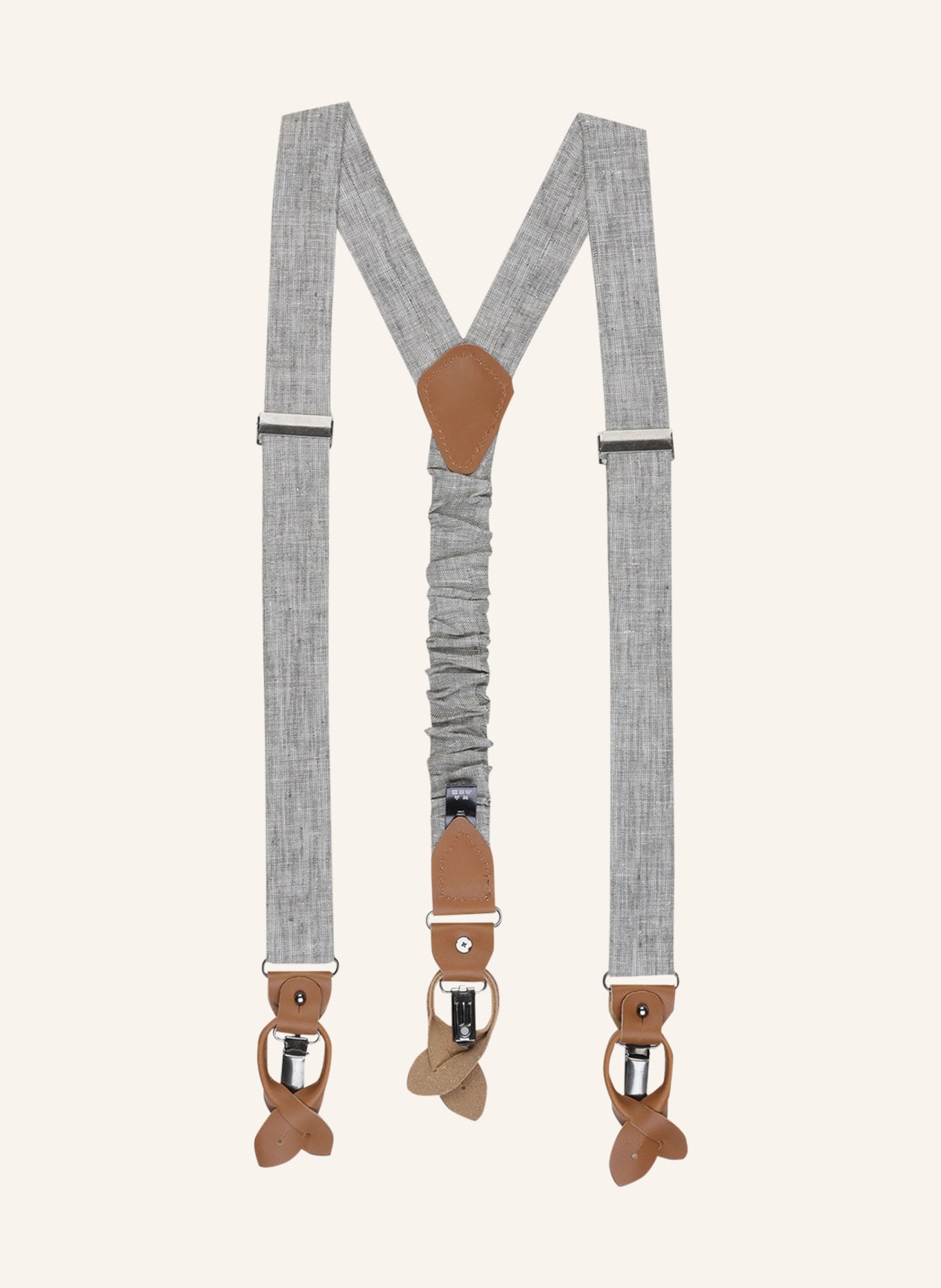 Prince BOWTIE Set: Suspenders and bow tie, Color: MINT (Image 2)