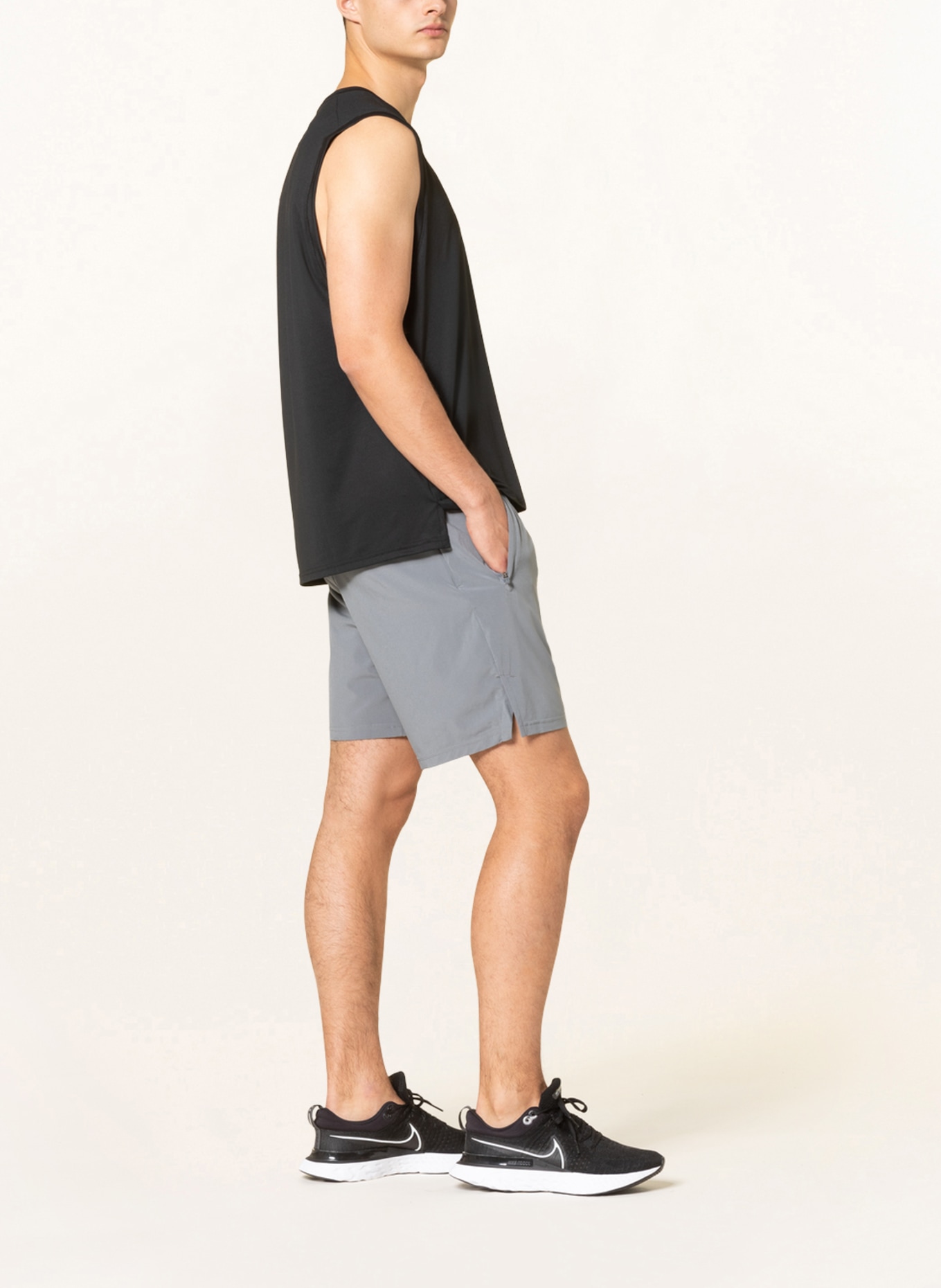 Nike Tréninkové šortky PRO DRI-FIT FLEX VENT MAX, Barva: ŠEDÁ (Obrázek 4)