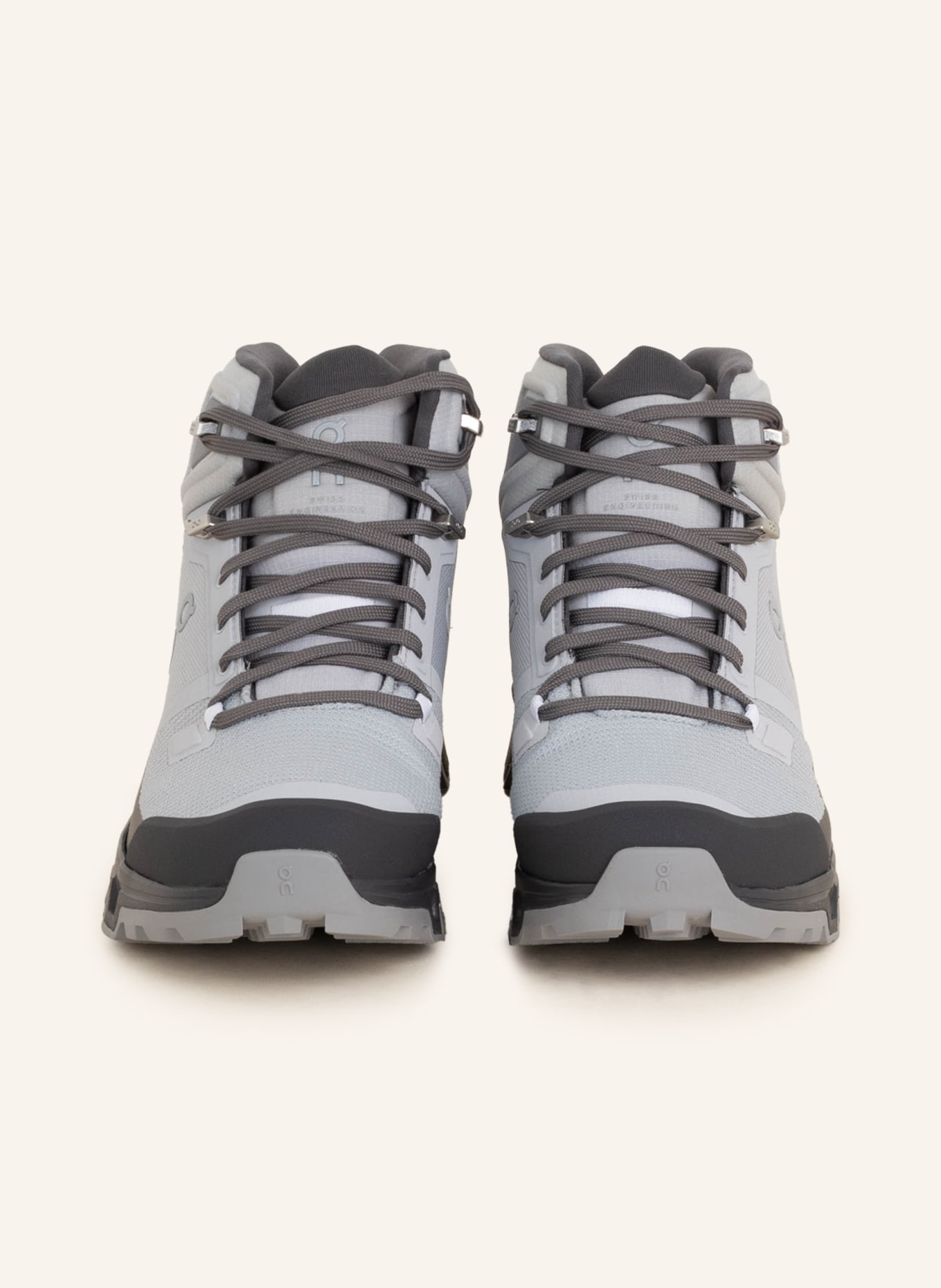 On Trekking shoes CLOUDROCK WATERPROOF, Color: GRAY (Image 3)
