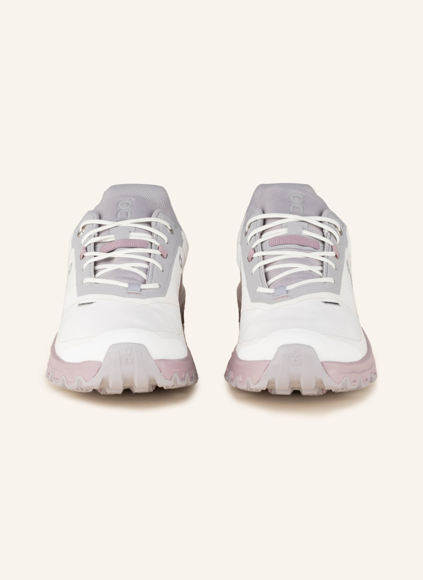 On Trail running shoes CLOUDVENTURE WATERPROOF, Color: DUSKY PINK/ WHITE (Image 3)