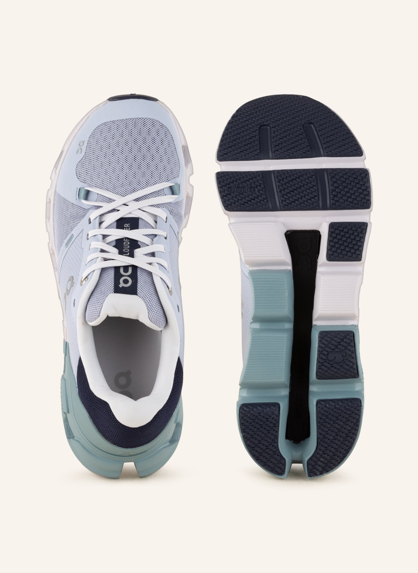 On Running shoes CLOUDFLYER 4, Color: LIGHT BLUE/ DARK BLUE (Image 5)